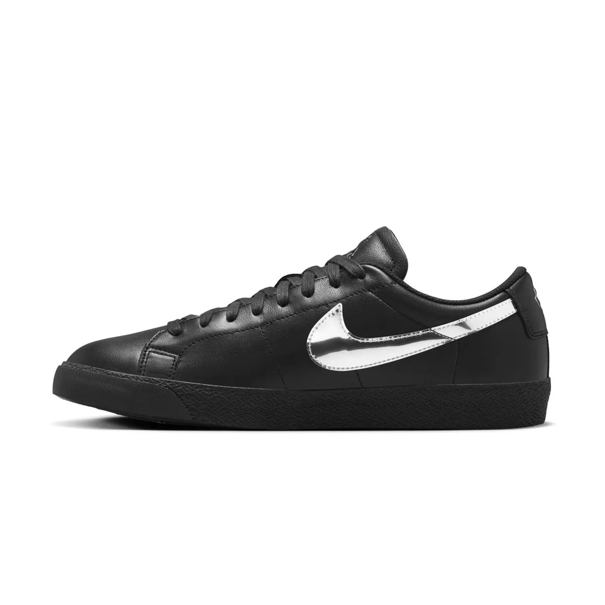 '  Dancer Skateboards SB Zoom Blazer Low 'Black Metallic Silver' Workwear Friendly