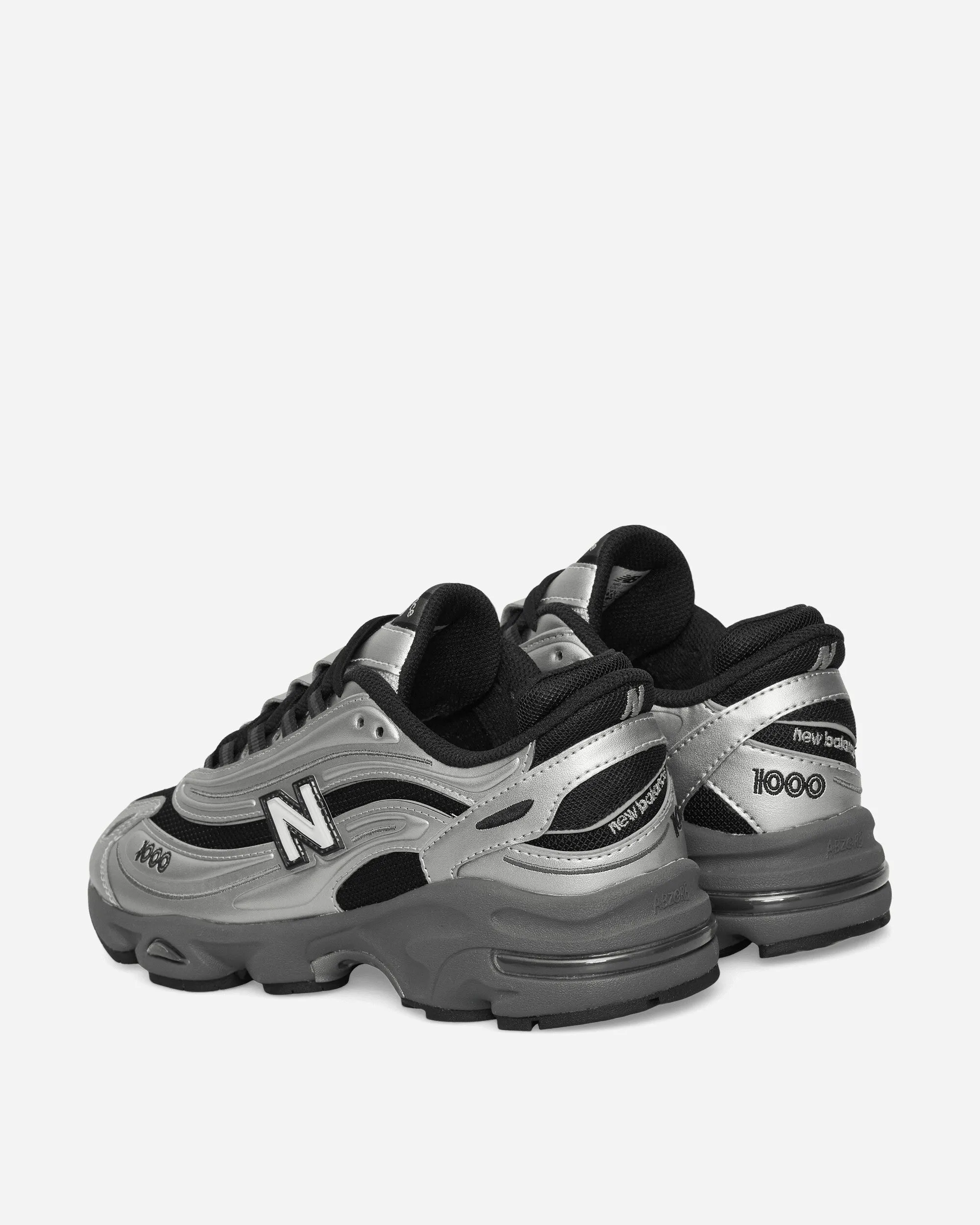 1000 Sneakers Silver Metallic / Black Step Right