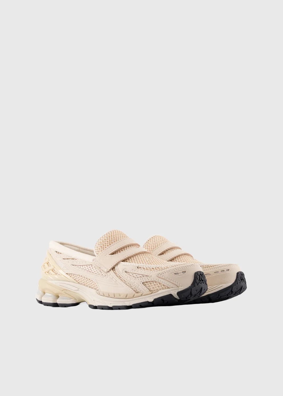 1906L 'Bisque' Loafers Zip Up Closure Core Padding