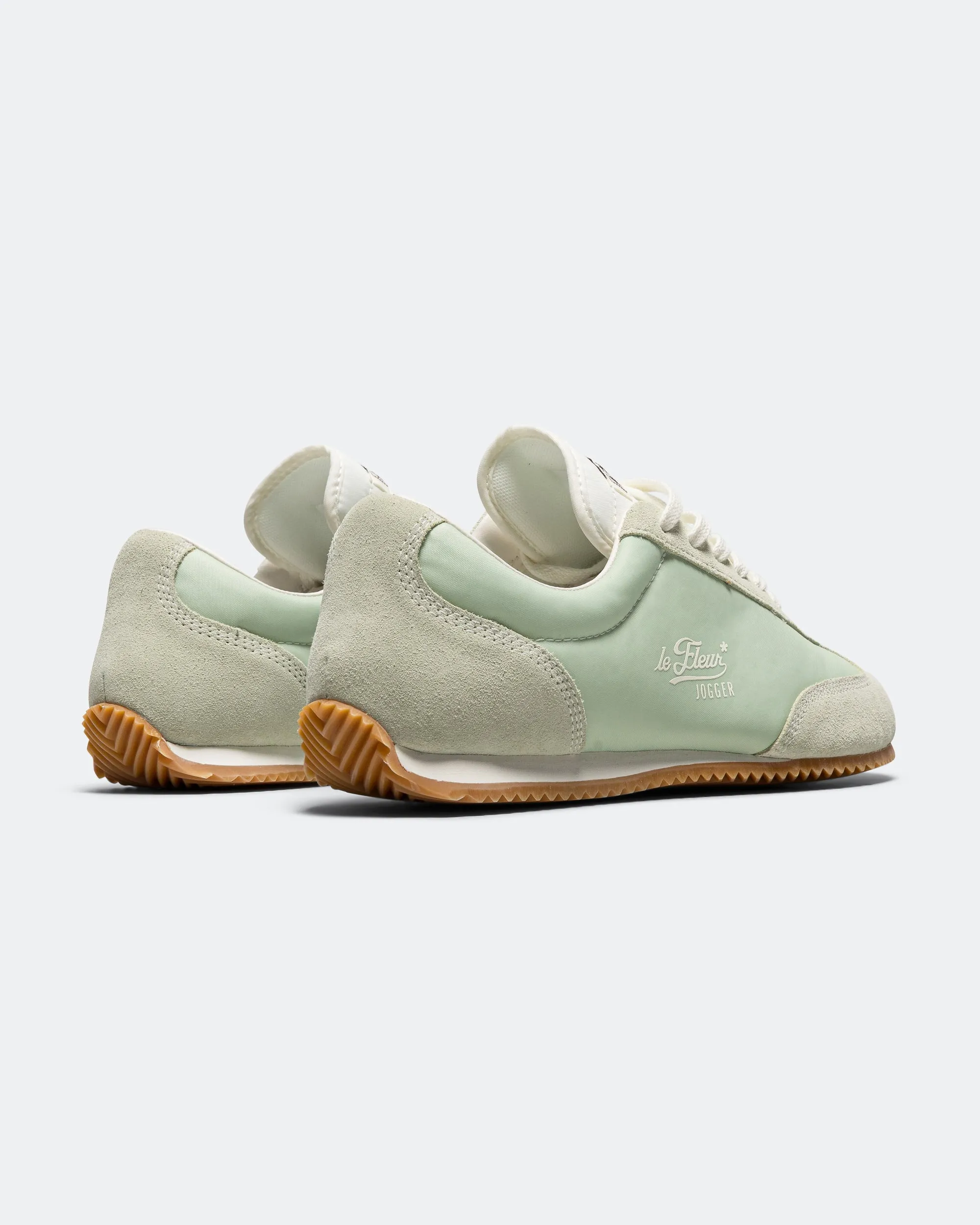 1908 Jogger Ox - Gleam/Meadow Mist-Star White Style Motion Adjustable lacing