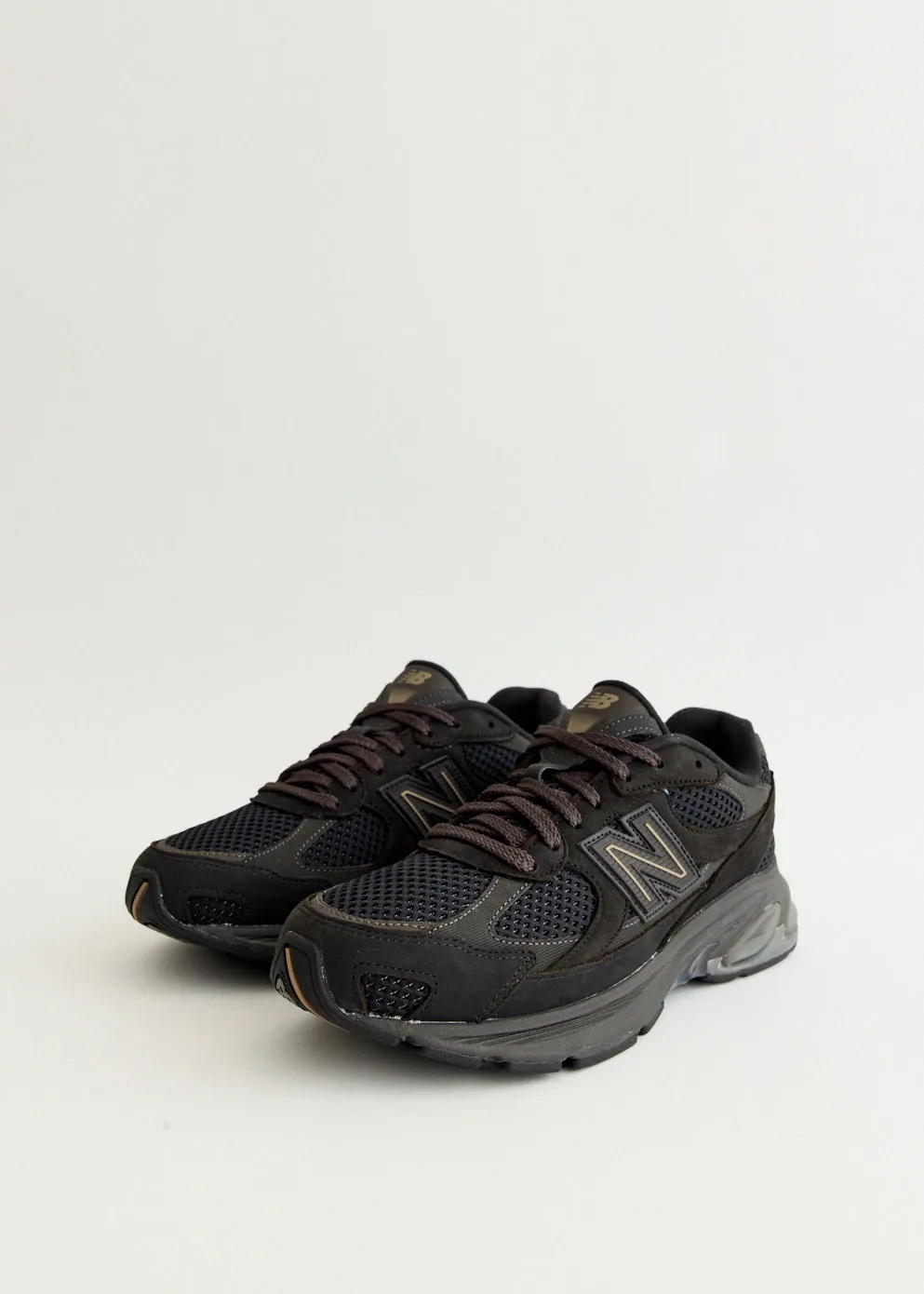 Cushion Zone 2010 'Black' Sneakers Fit for All Feet Relief