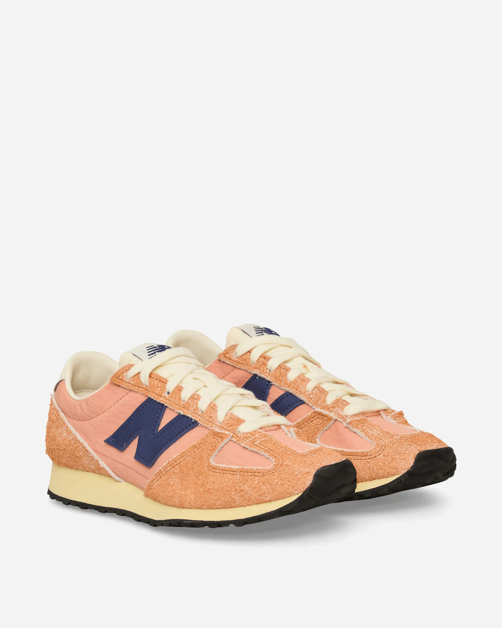 Wedge Heel Breathable   fabric 471 Sneakers Peach Nectar / Blue Oyster