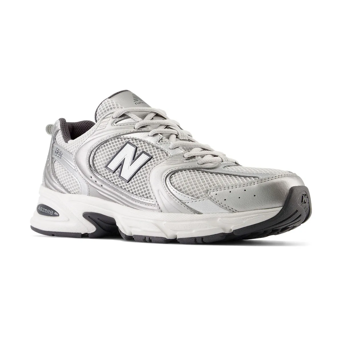 Trend-setting comfort Work Casual 530 'Grey Matter Silver Metallic'