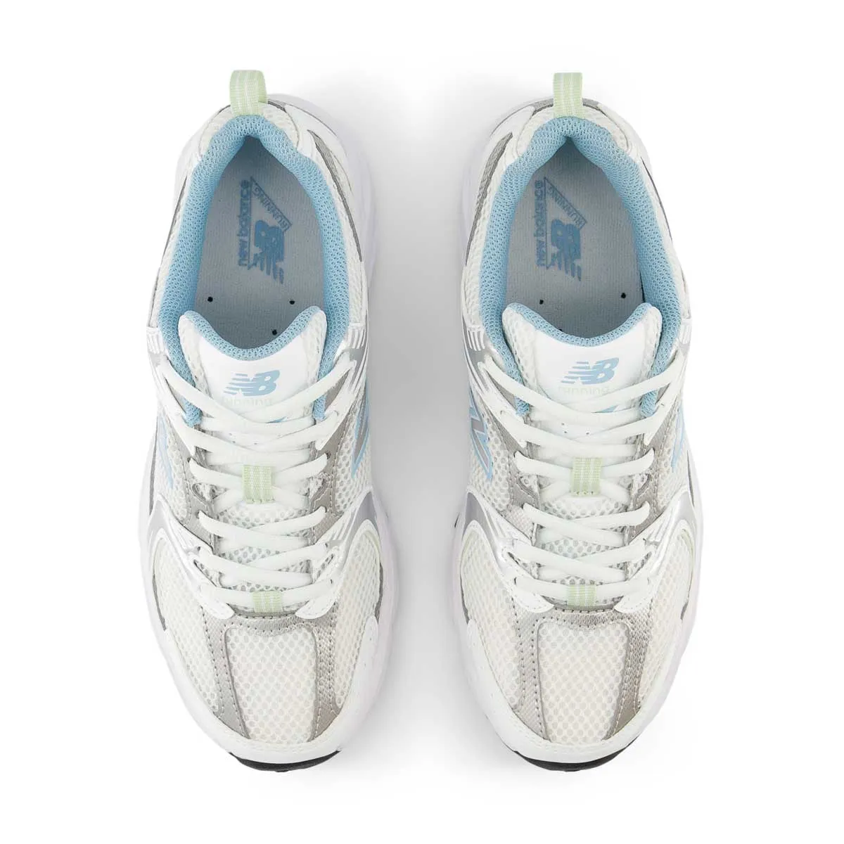 Coach Step 530 'White Silver Metallic Blue'