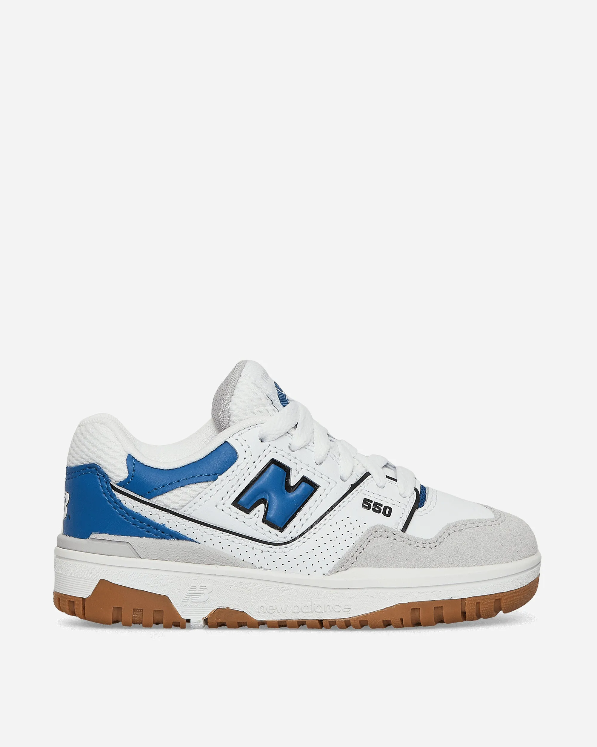 550 Kids Sneakers Brighton Grey / Blue Short Distance Leap Run