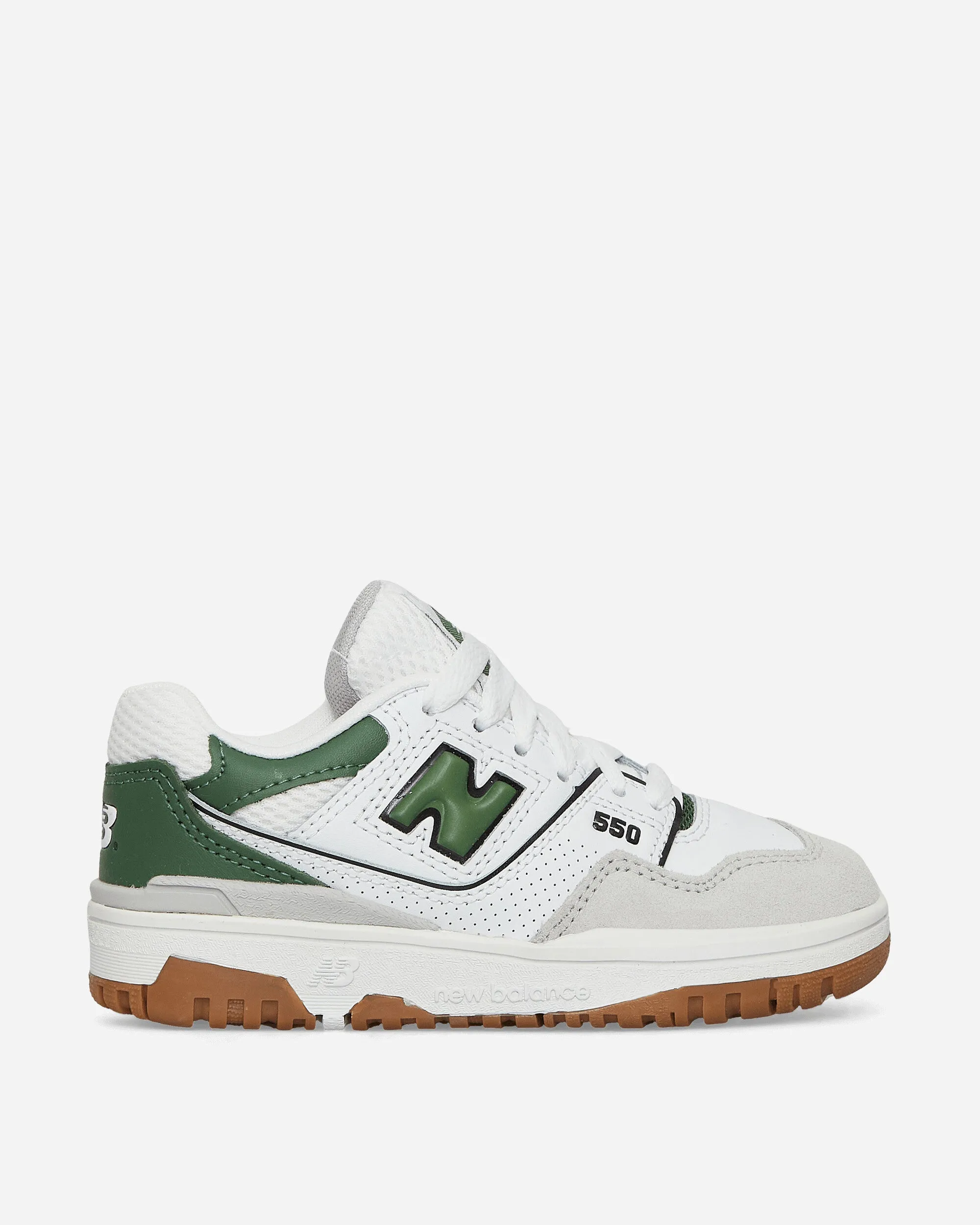 550 Kids Sneakers Brighton Grey / Green Low Arch Clogs