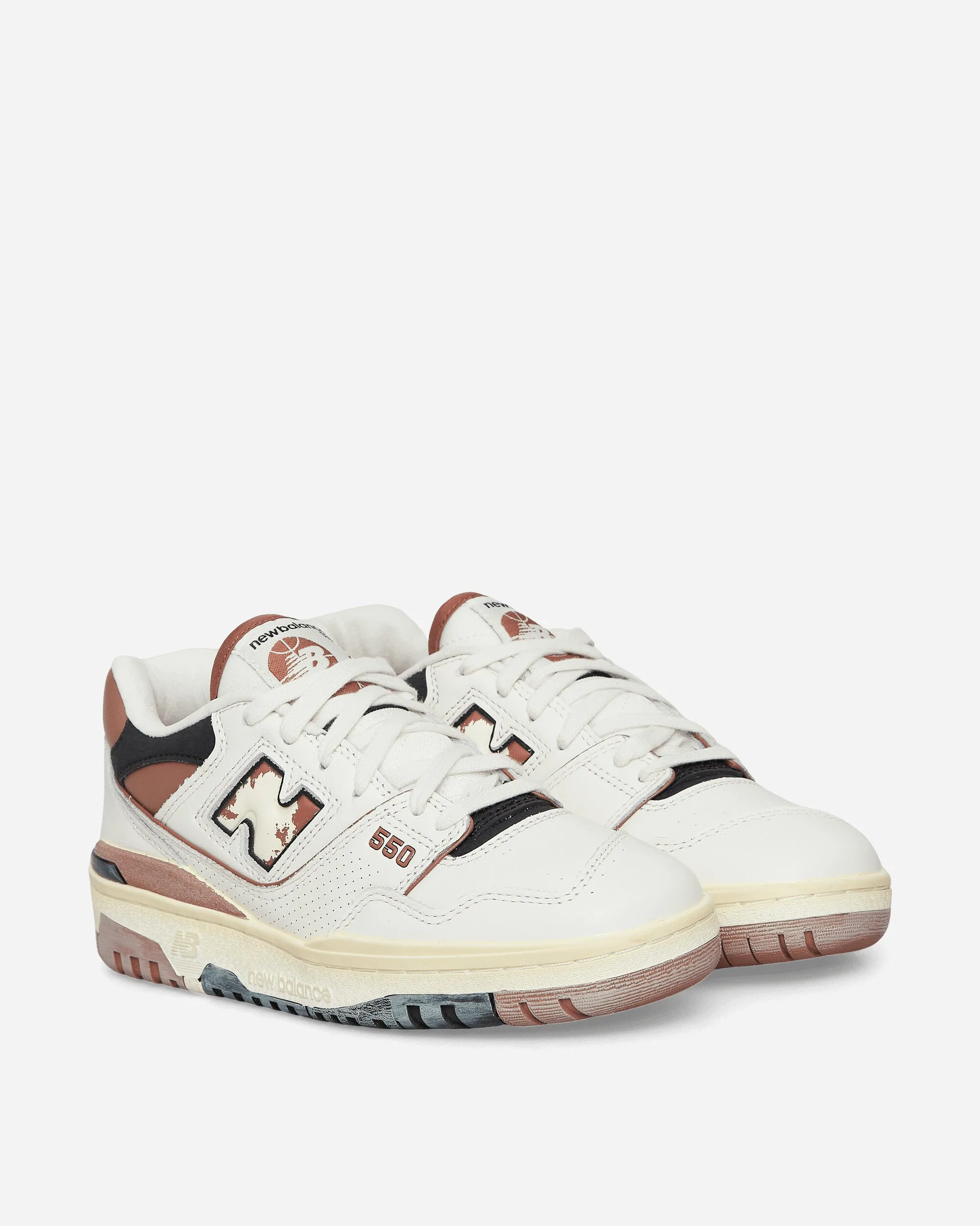 Pure Ease Reinforced Seams 550 Sneakers Off White / Brown