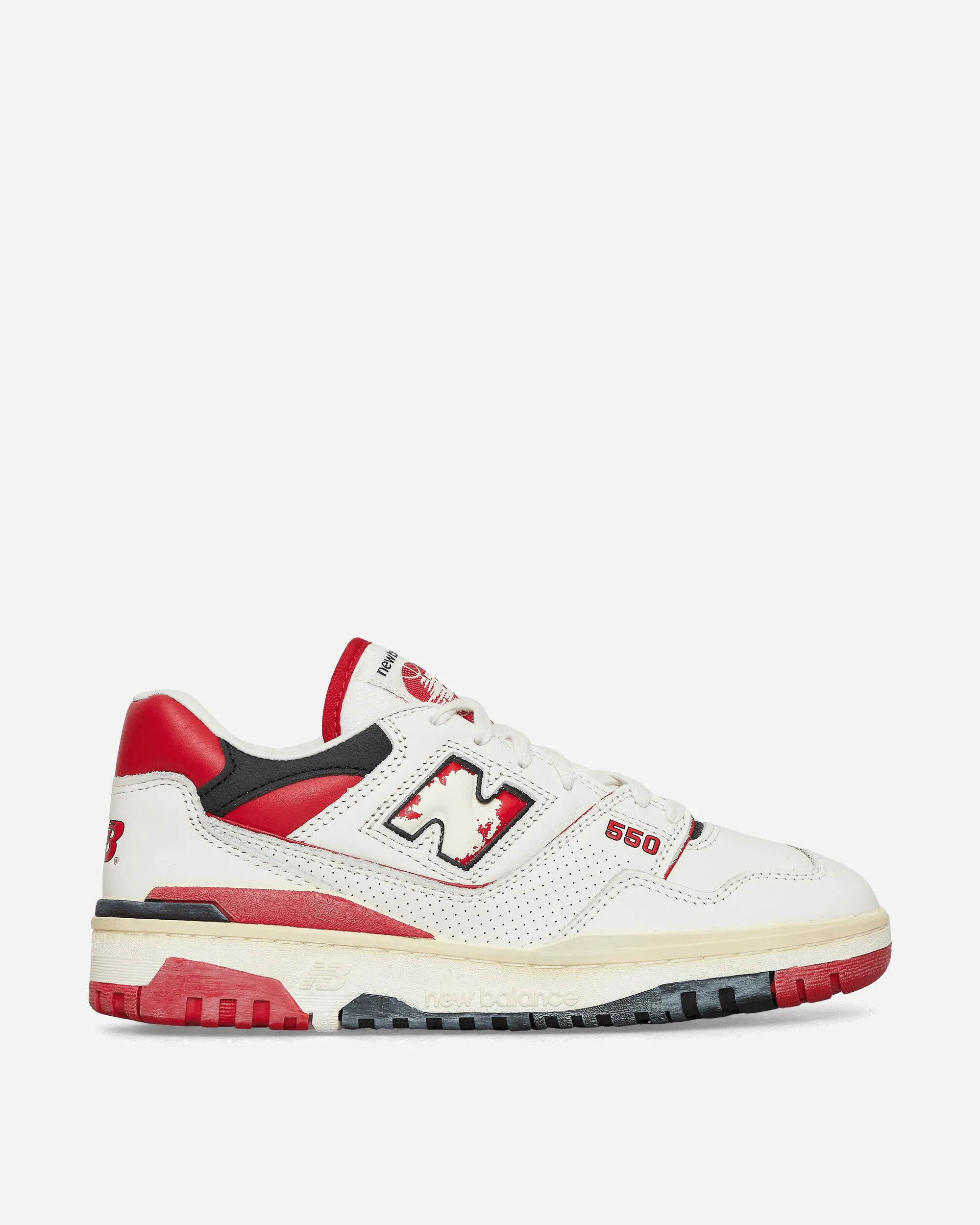 550 Sneakers Off White / Red Everyday Wear