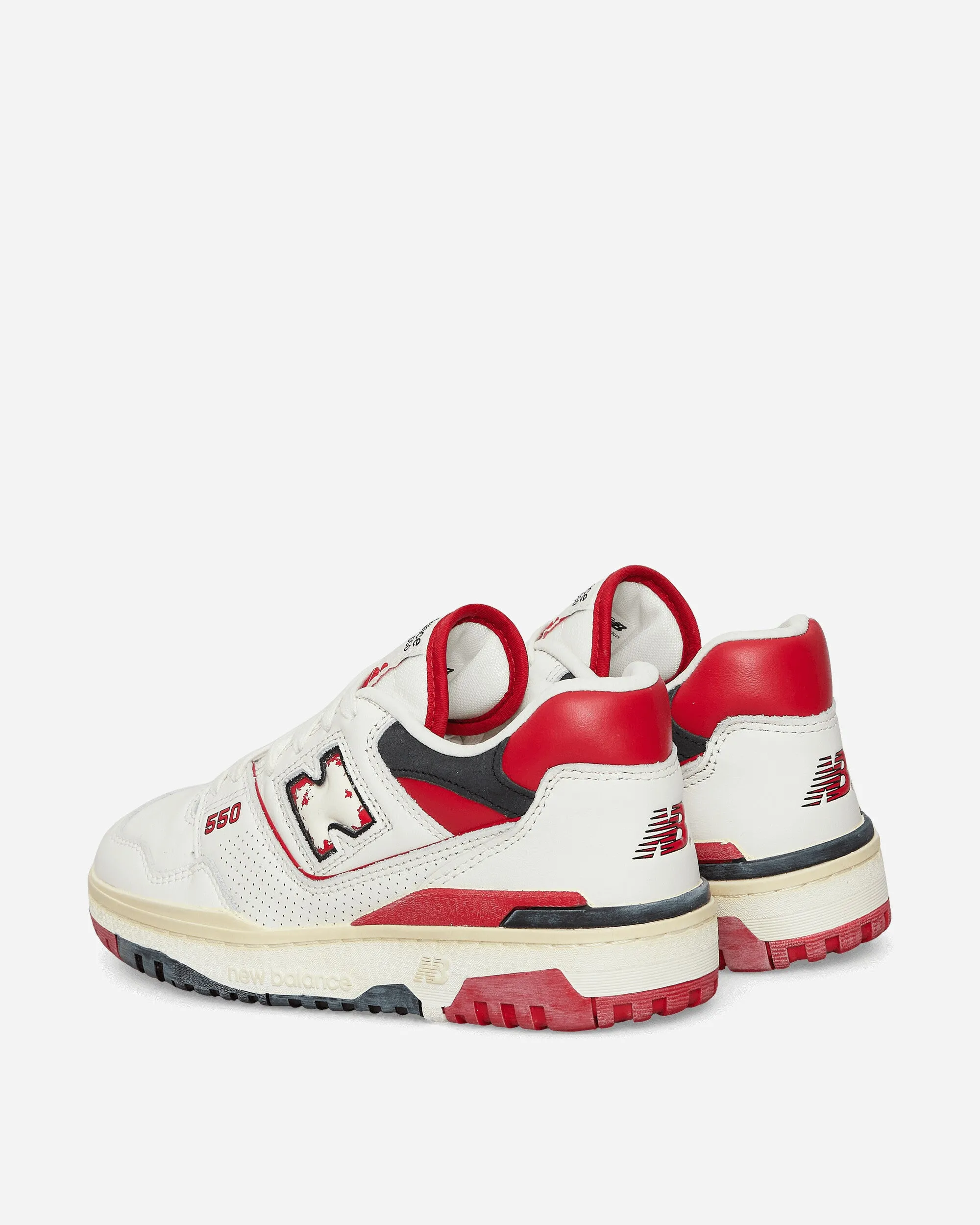 550 Sneakers Off White / Red play time