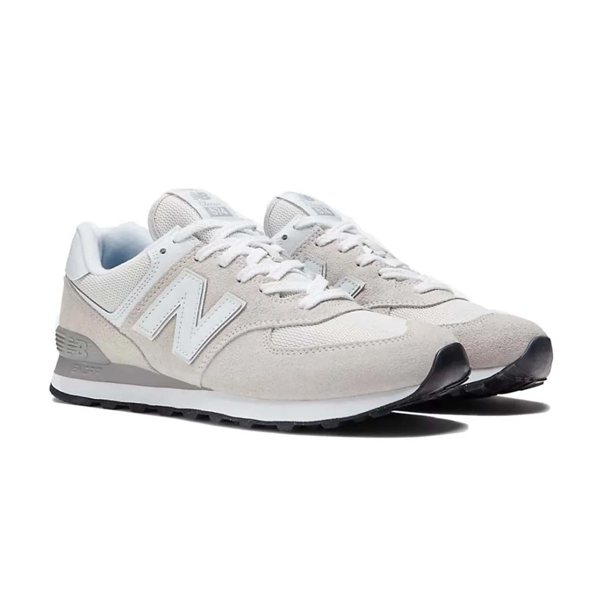 574 'Nimbus Cloud White' Air Cushion Flex Step