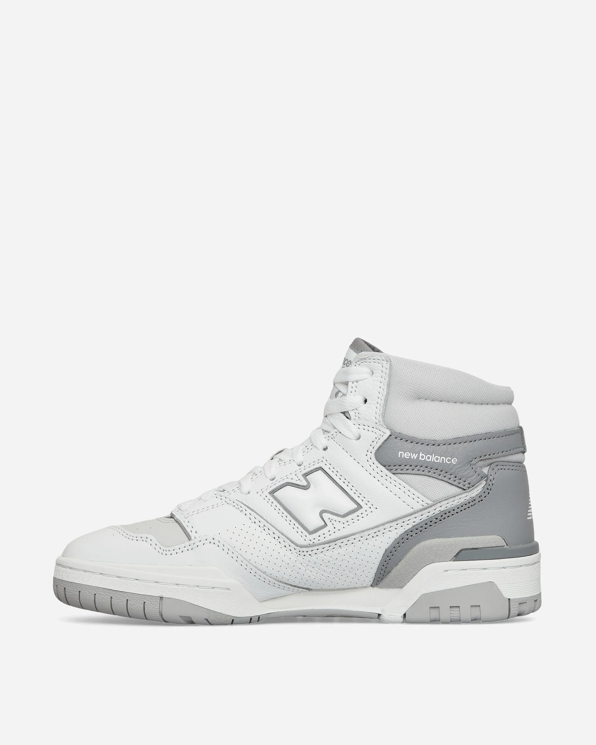 Round Toe Design 650 Sneakers White / Grey
