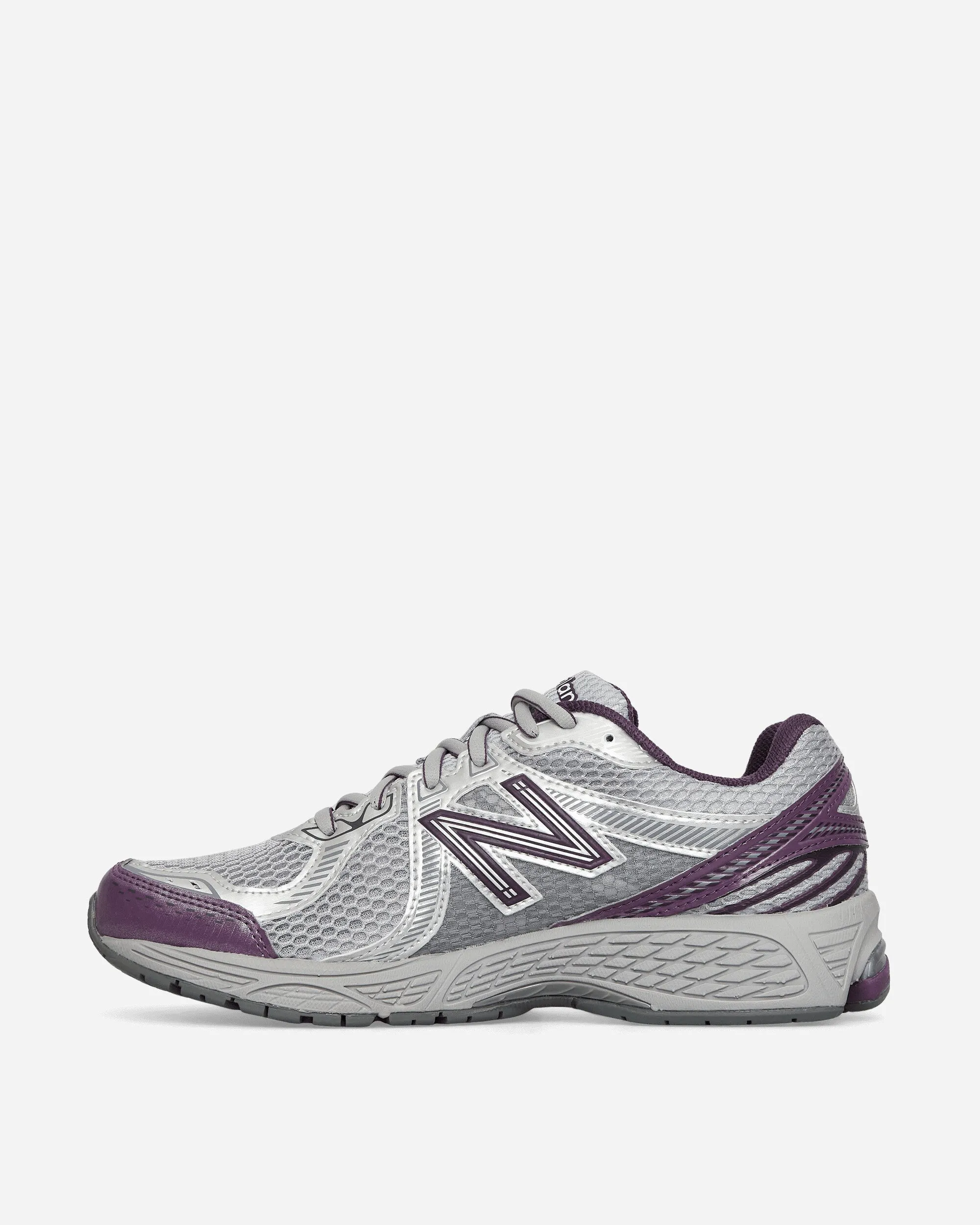 860v2 Sneakers Raincloud / Silver Metallic / Dusted Grape Clean Fit Relaxed Look Shoes
