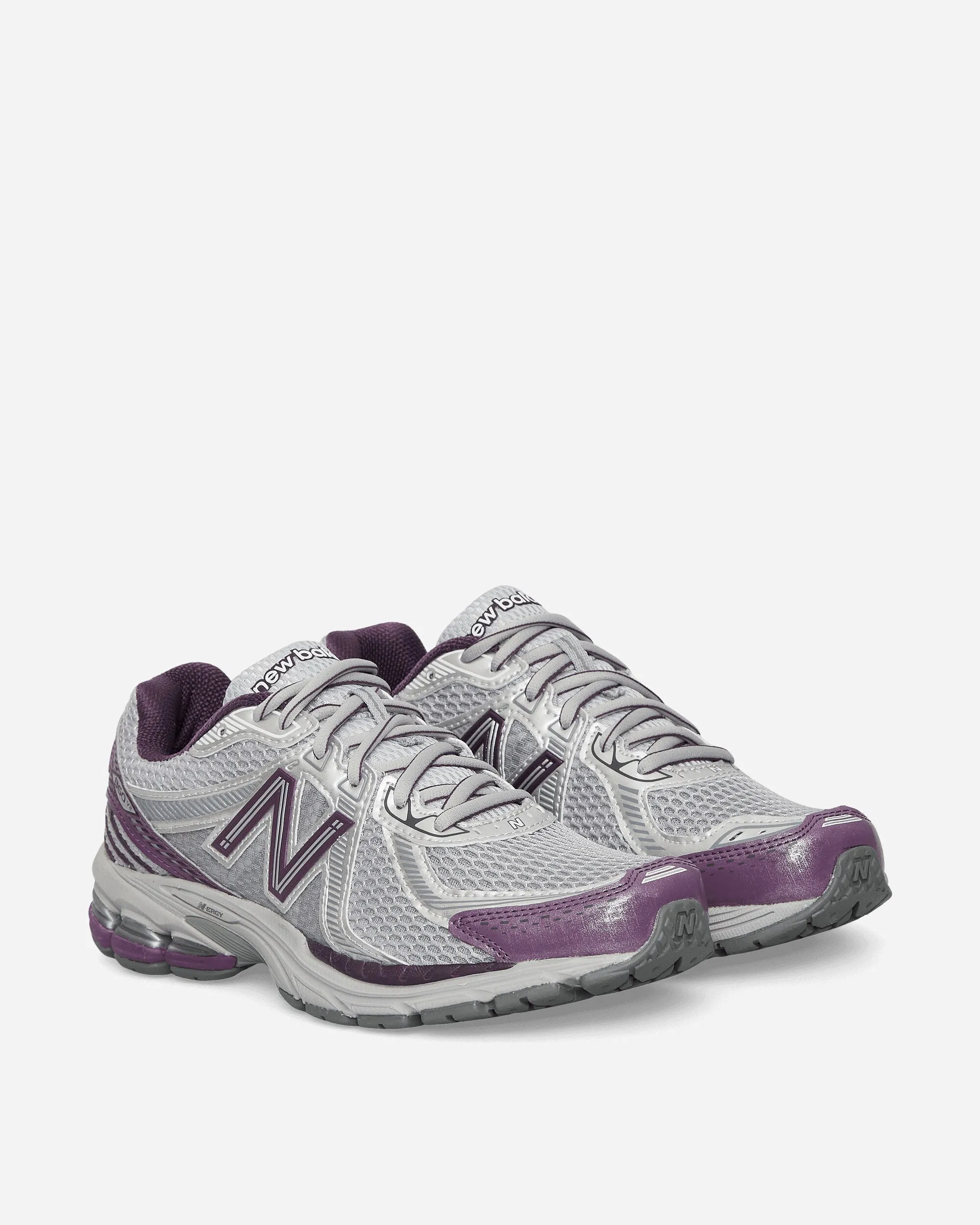 Winter Vibe breathable socks 860v2 Sneakers Raincloud / Silver Metallic / Dusted Grape