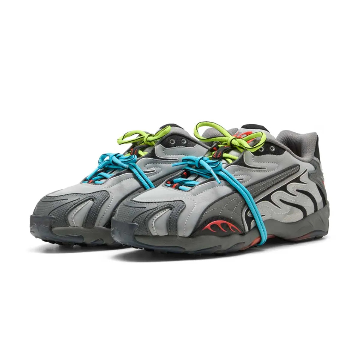Stitch Free Uppers Ultra-soft breathability   A$AP ROCKY Inhale 'Team Silver Medium Grey'