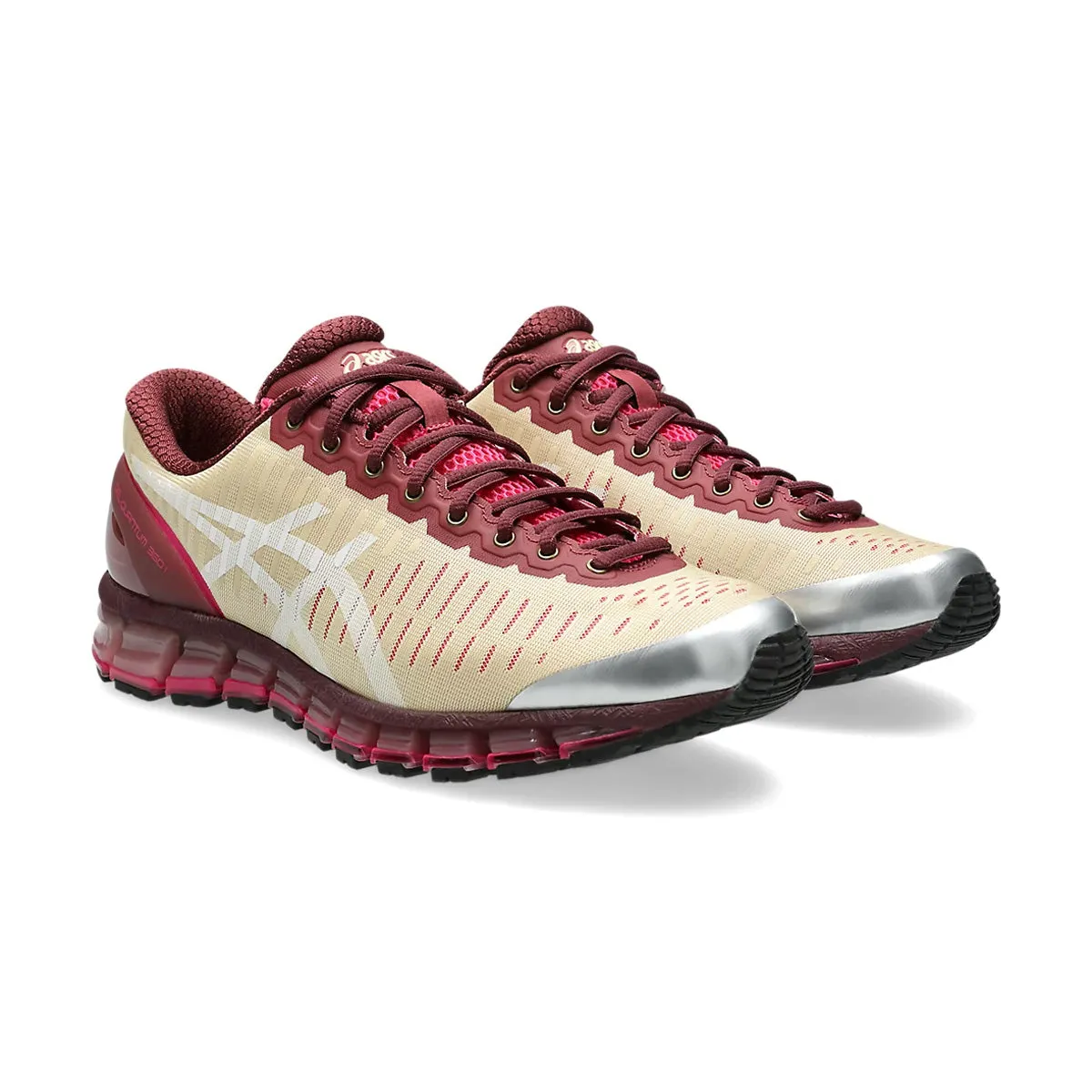   Above The Clouds GEL-Quantum 360 I 'Soft Yellow Brisket Red' Step Control Comfortable Experience