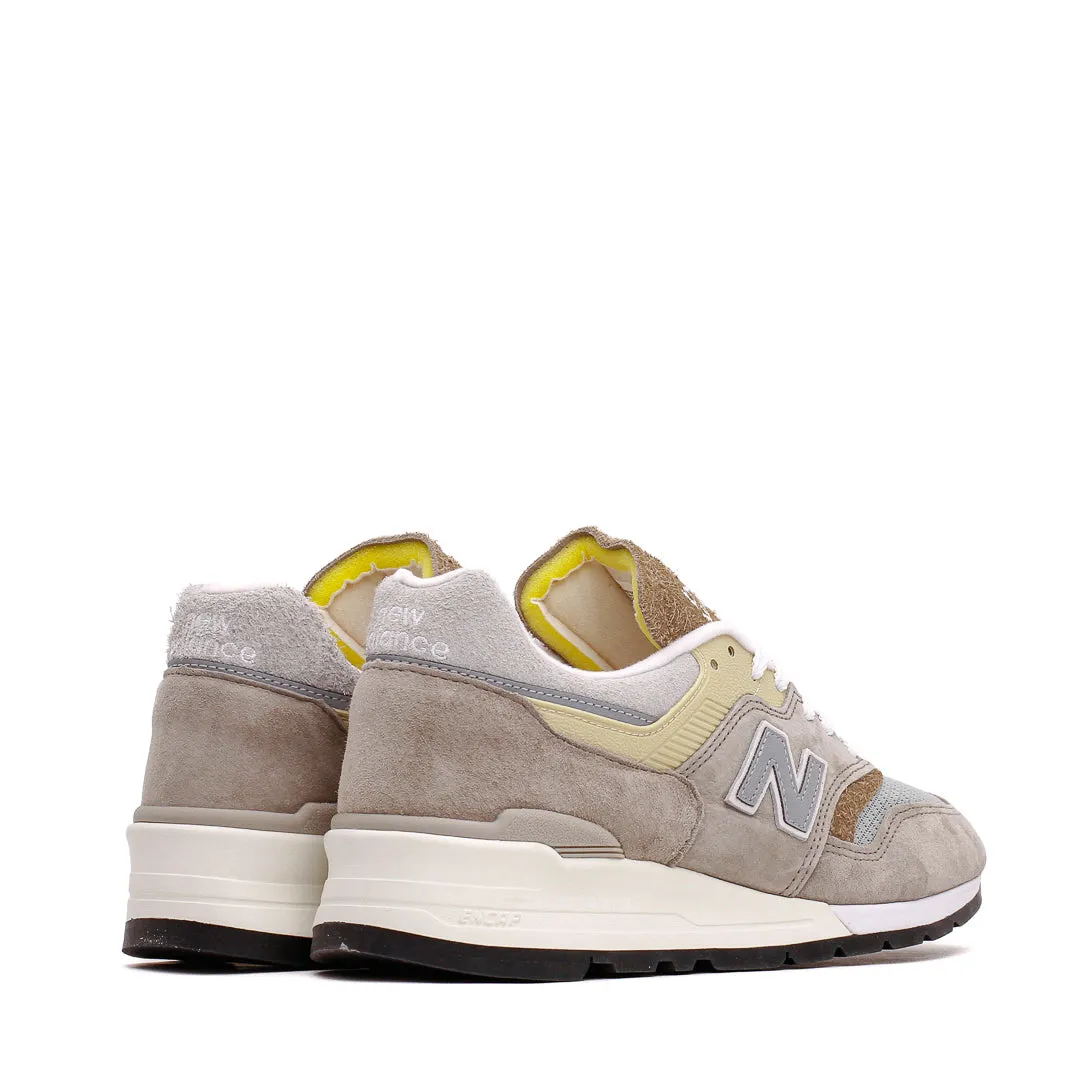 New Balance Unisex Made in USA 997 Light Mushroom U997MG day running shoes Speed Performance Fit