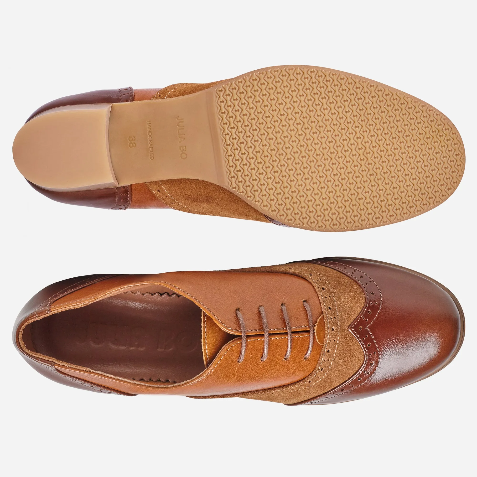 muted color Morgan - Oxford Pumps