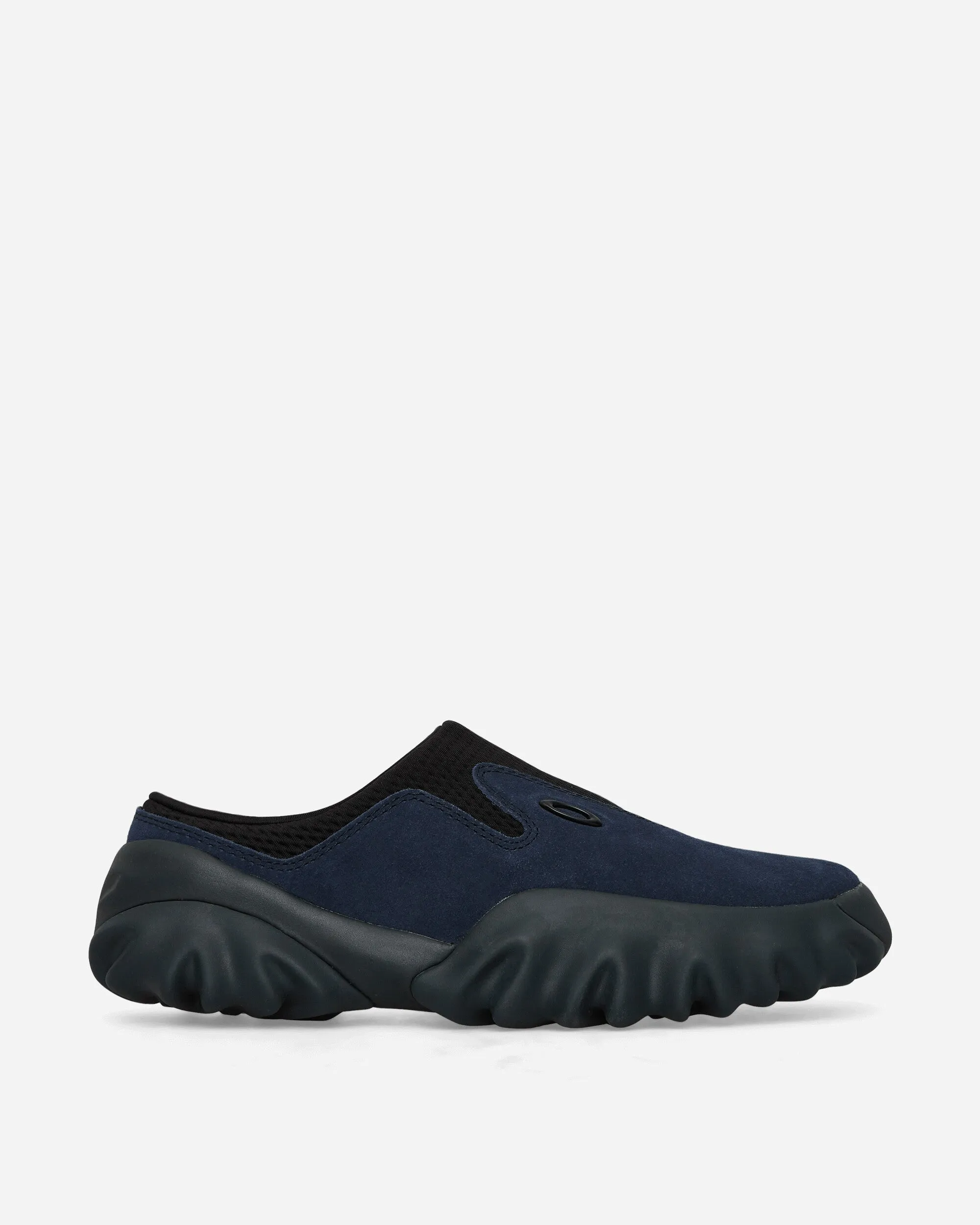 Comfort Cushion Group Hike Suede Chop Saw Mules Navy