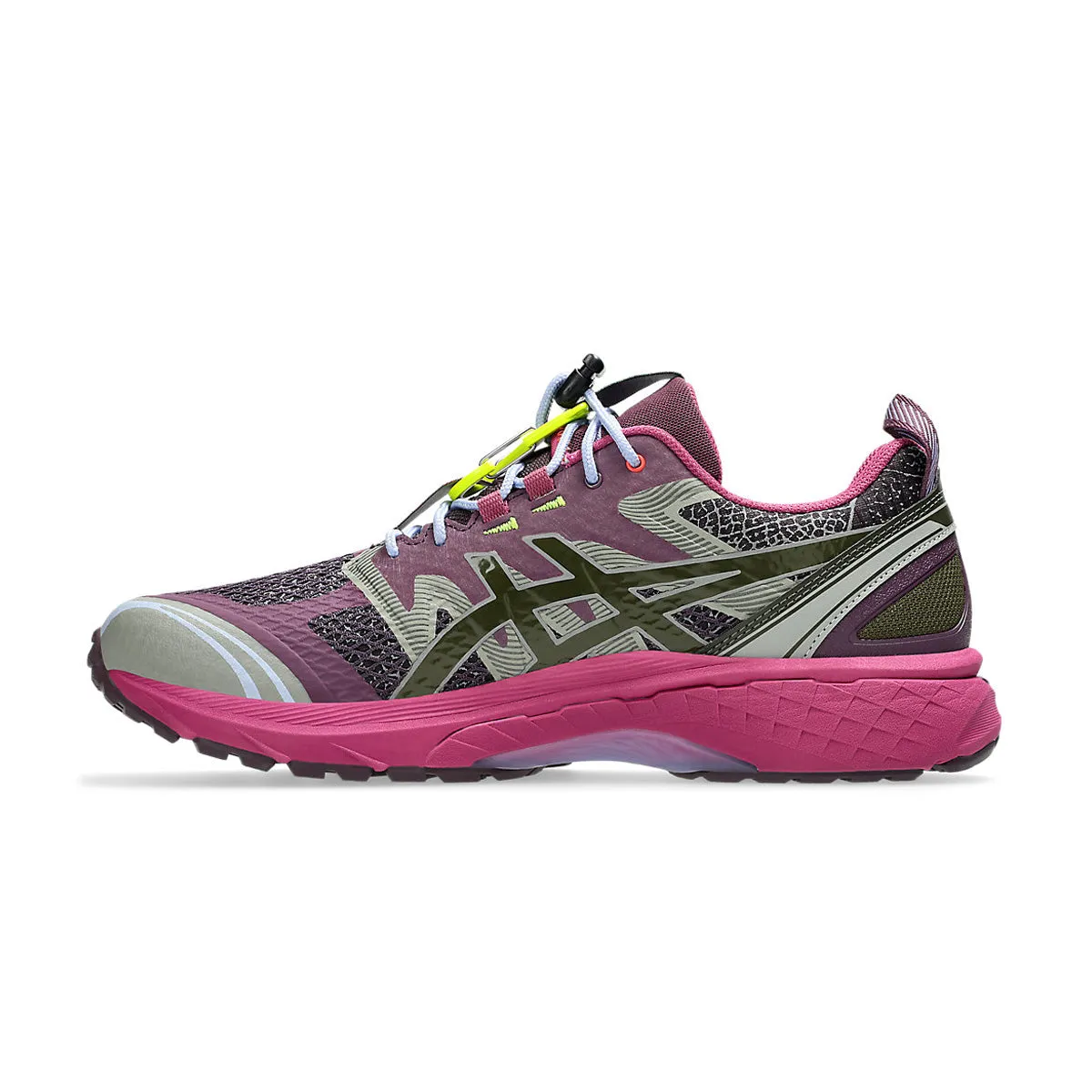 Ultra Breathable Knit Cushioned heel   Up There GEL-Terrain 'Purple Lavender'