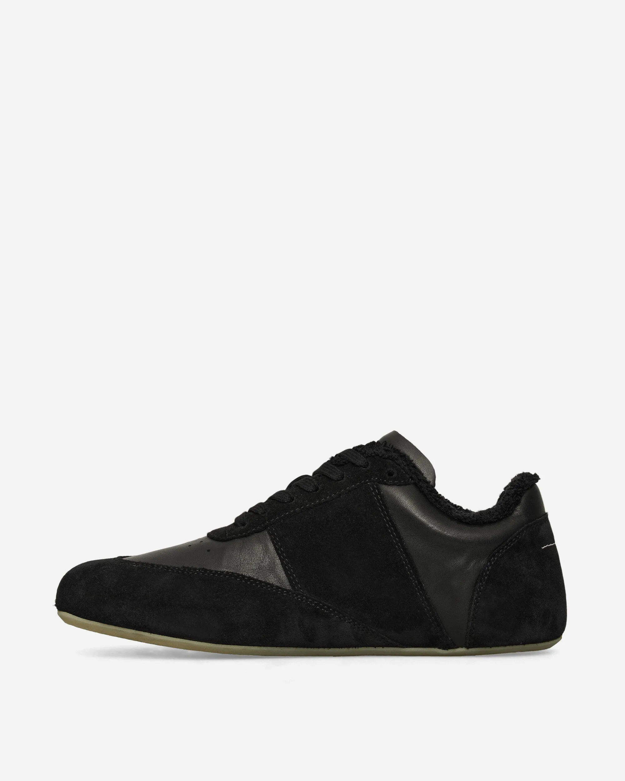 Lightweight Structure Round Toe Design Men's Anatomic Sneakers Black