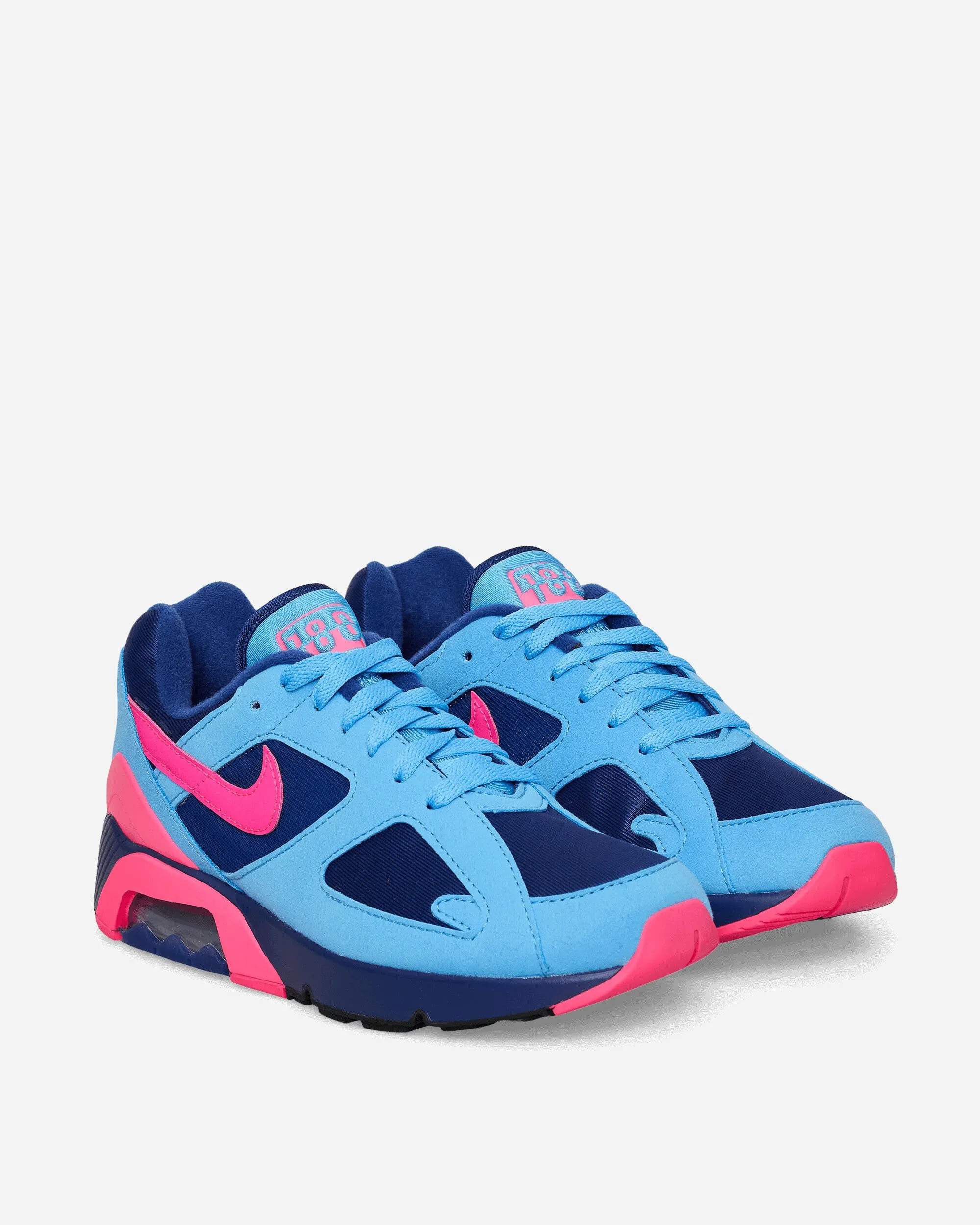 Air 180 Sneakers University Blue / Hyper Pink Foot Shape