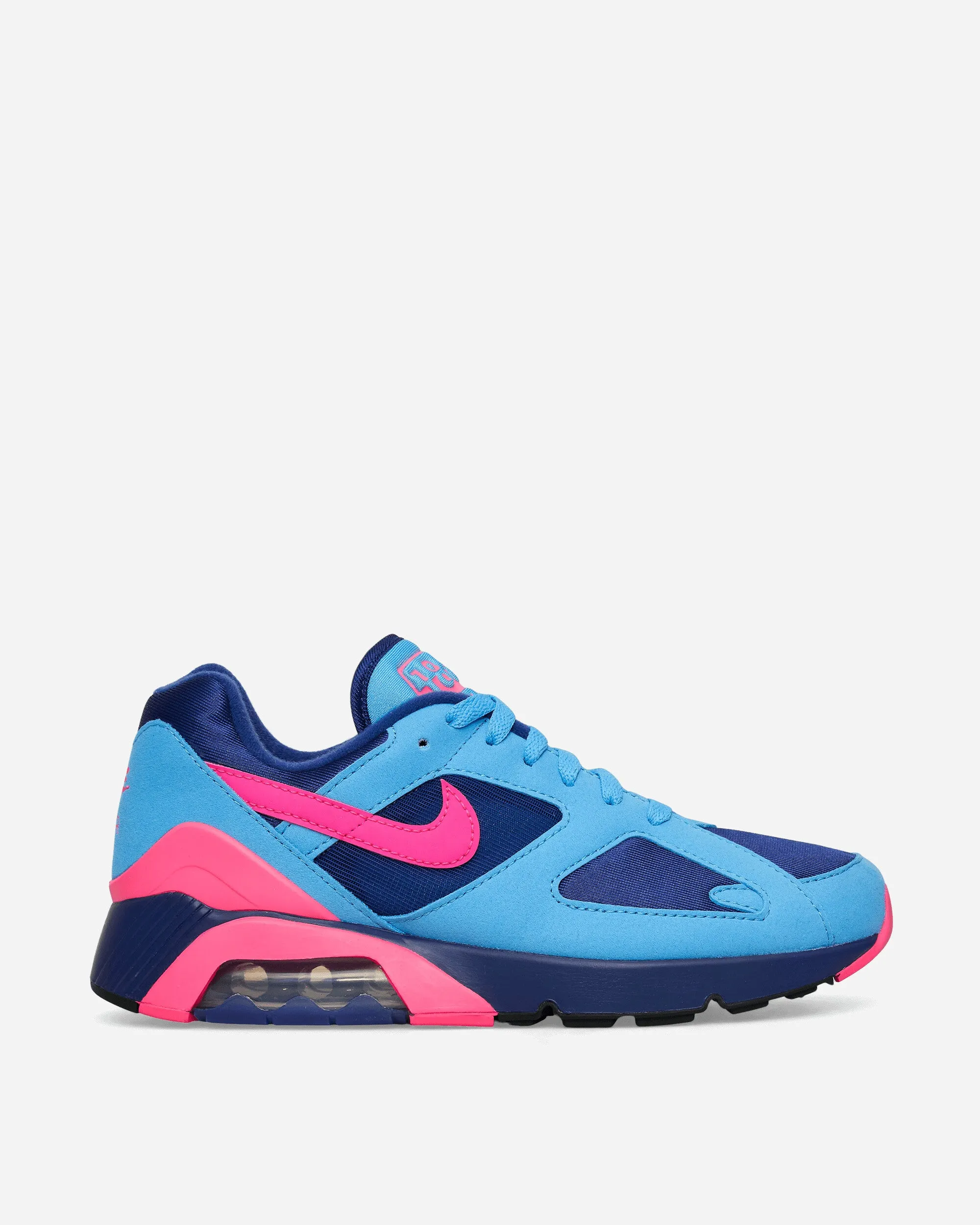 Air 180 Sneakers University Blue / Hyper Pink Street Proof Ankle Room