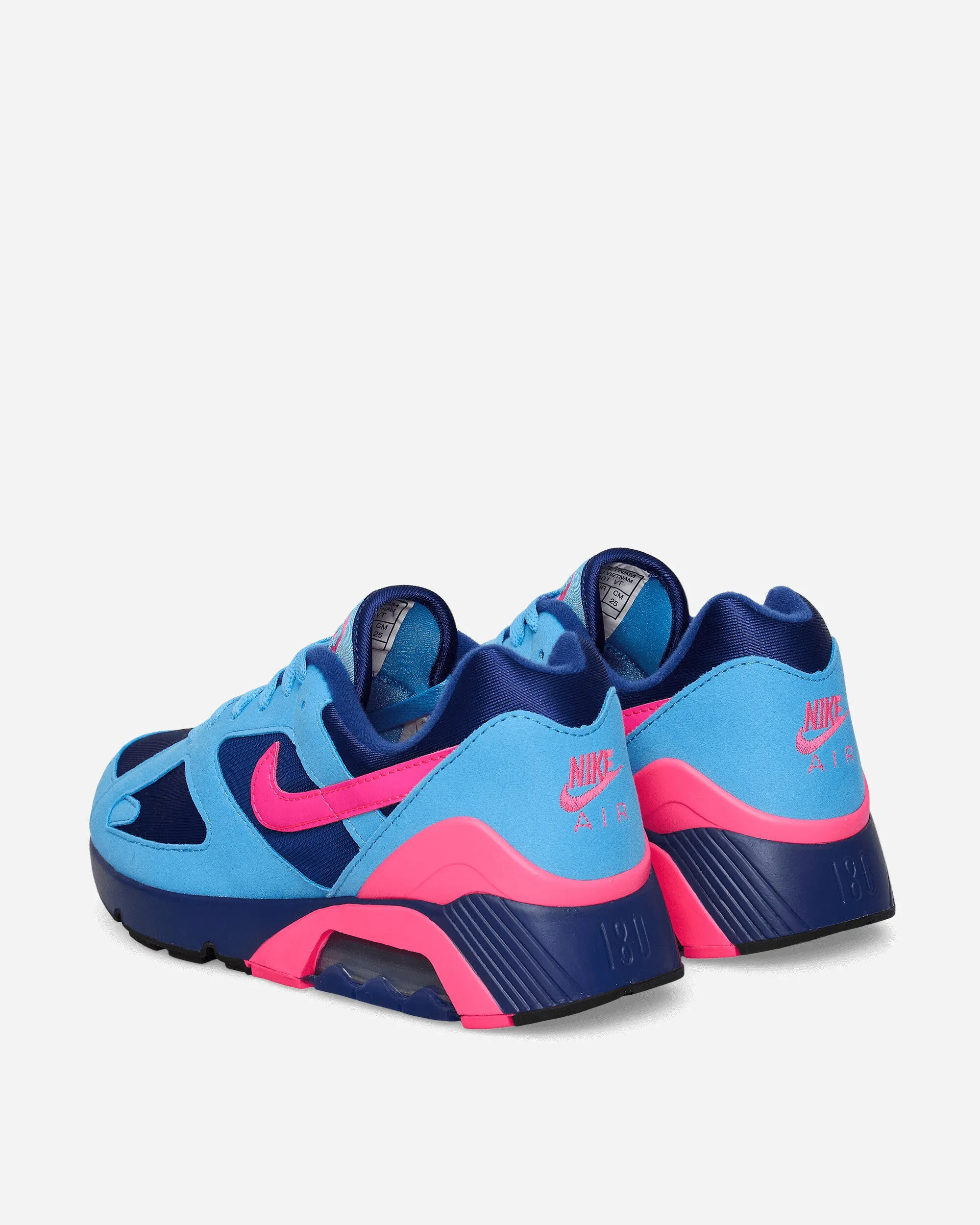 Travel Essential Support Motion Air 180 Sneakers University Blue / Hyper Pink