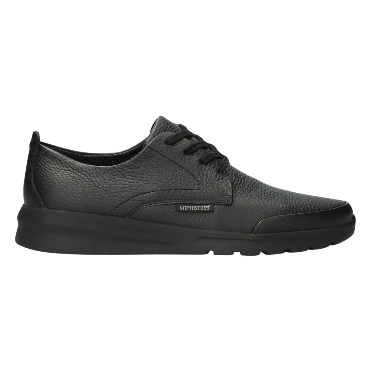 Mephisto Men's Walker Black Leather Comfort Linings