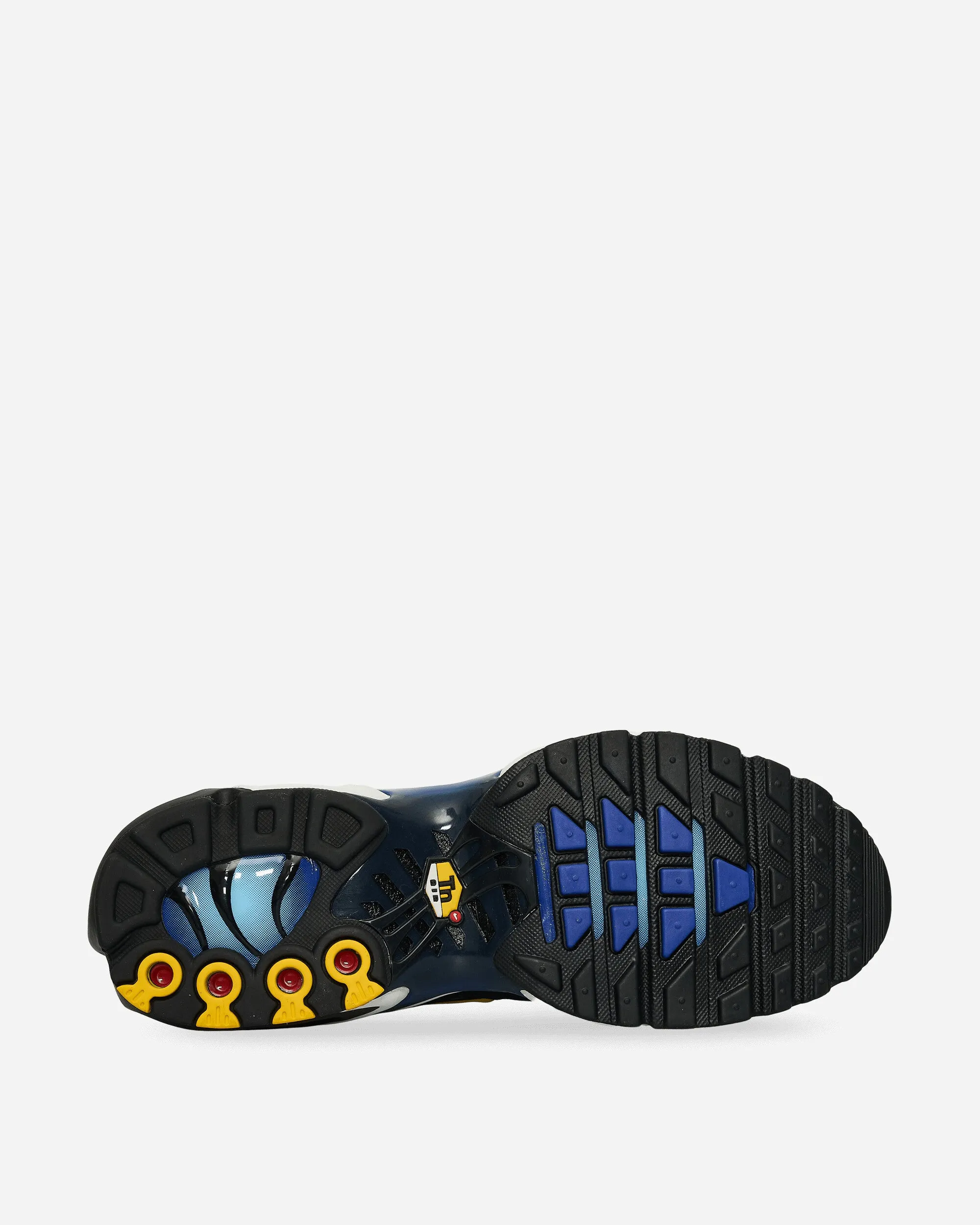 Wedge Heel Smooth Texture Air Max Plus Sneakers Black / Hyper Blue