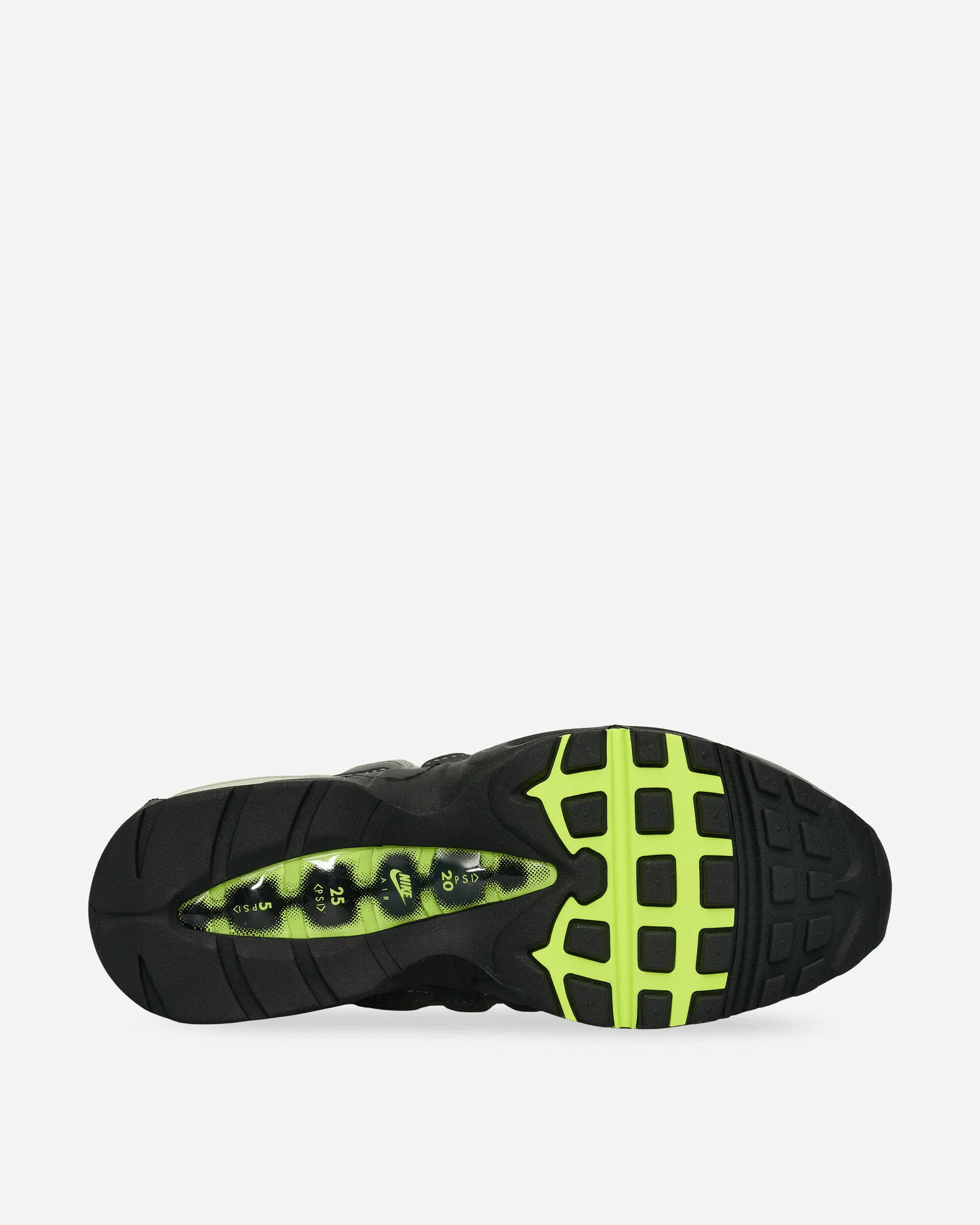 Fast Comfort Air Max 95 OG Sneakers Black / Neon Yellow