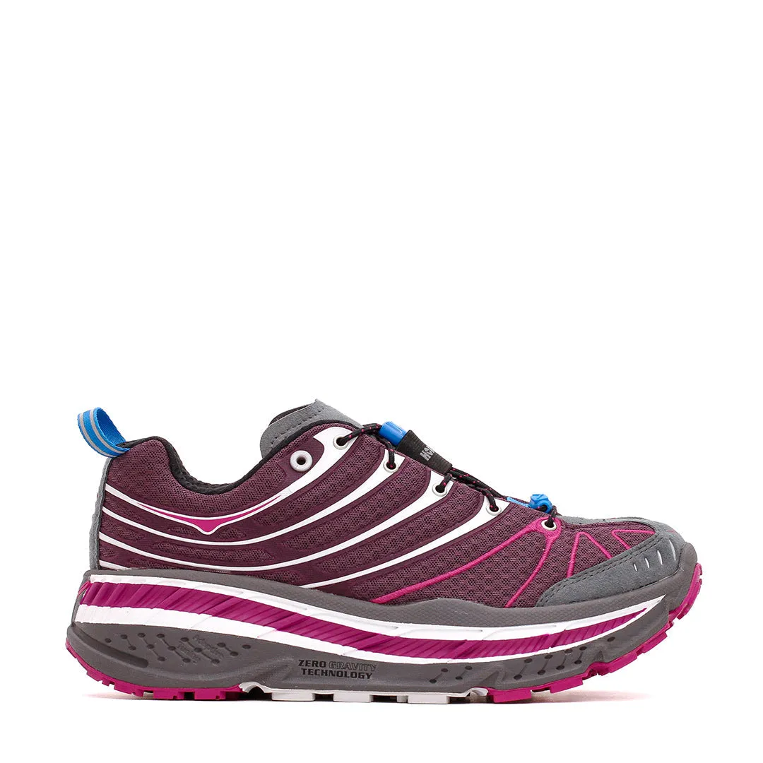City Mood Hoka One One Men Stinson EVO OG Aubergine 1155350-AFC
