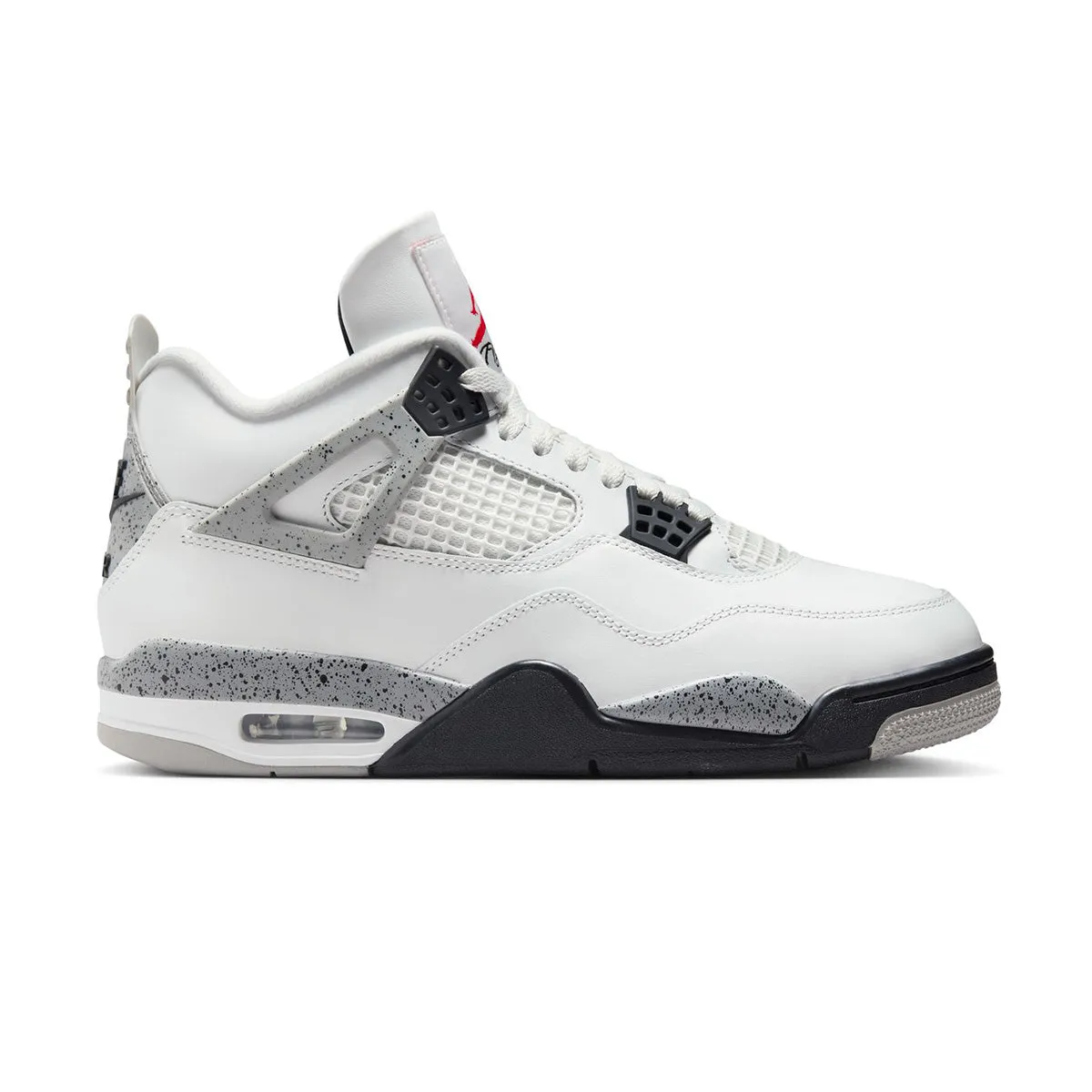 Sweat Wicking Air Jordan 4 Retro 'White Cement'