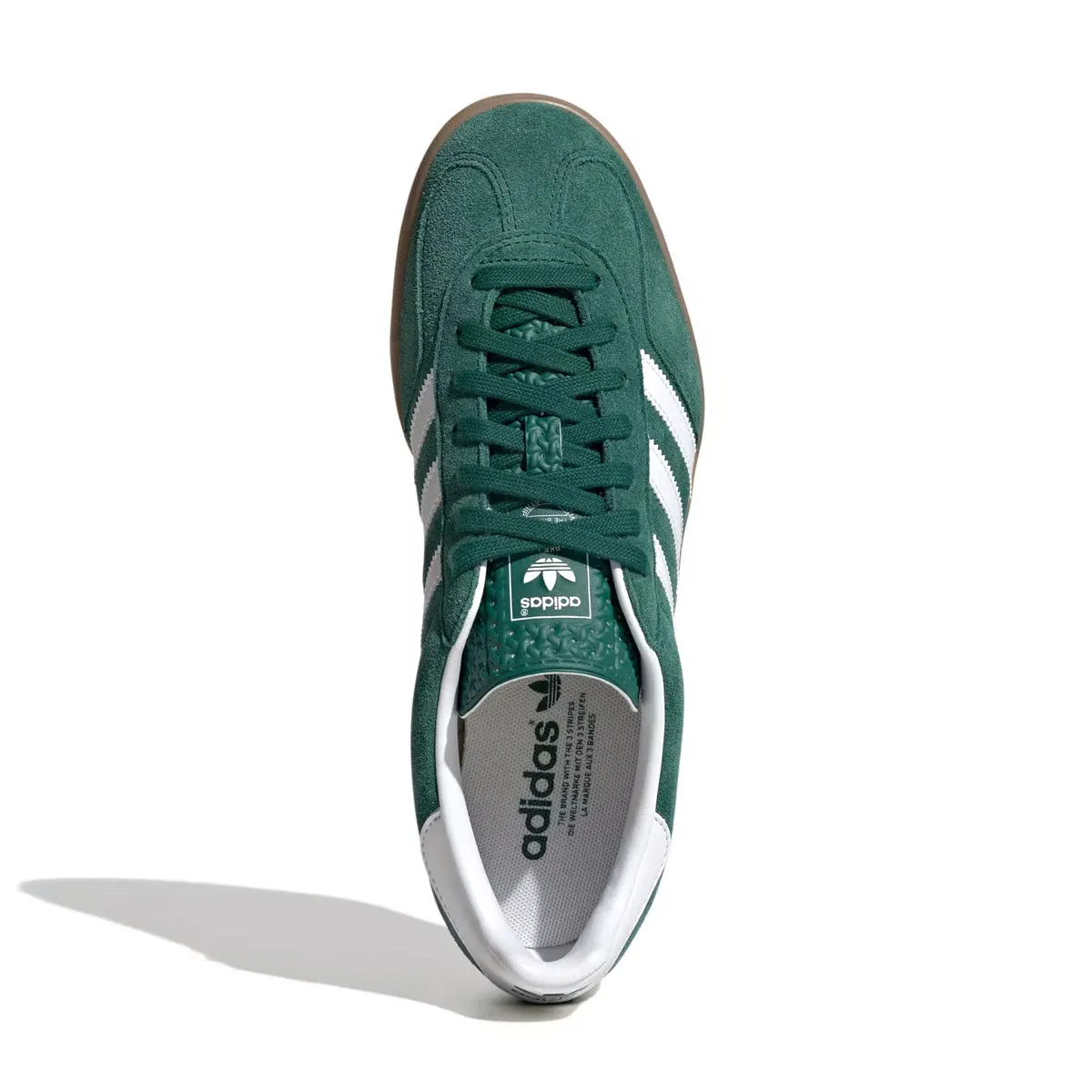 Soft Leather Thermo Regulating Fabric Gazelle Indoor 'Collegiate Green White Gum'