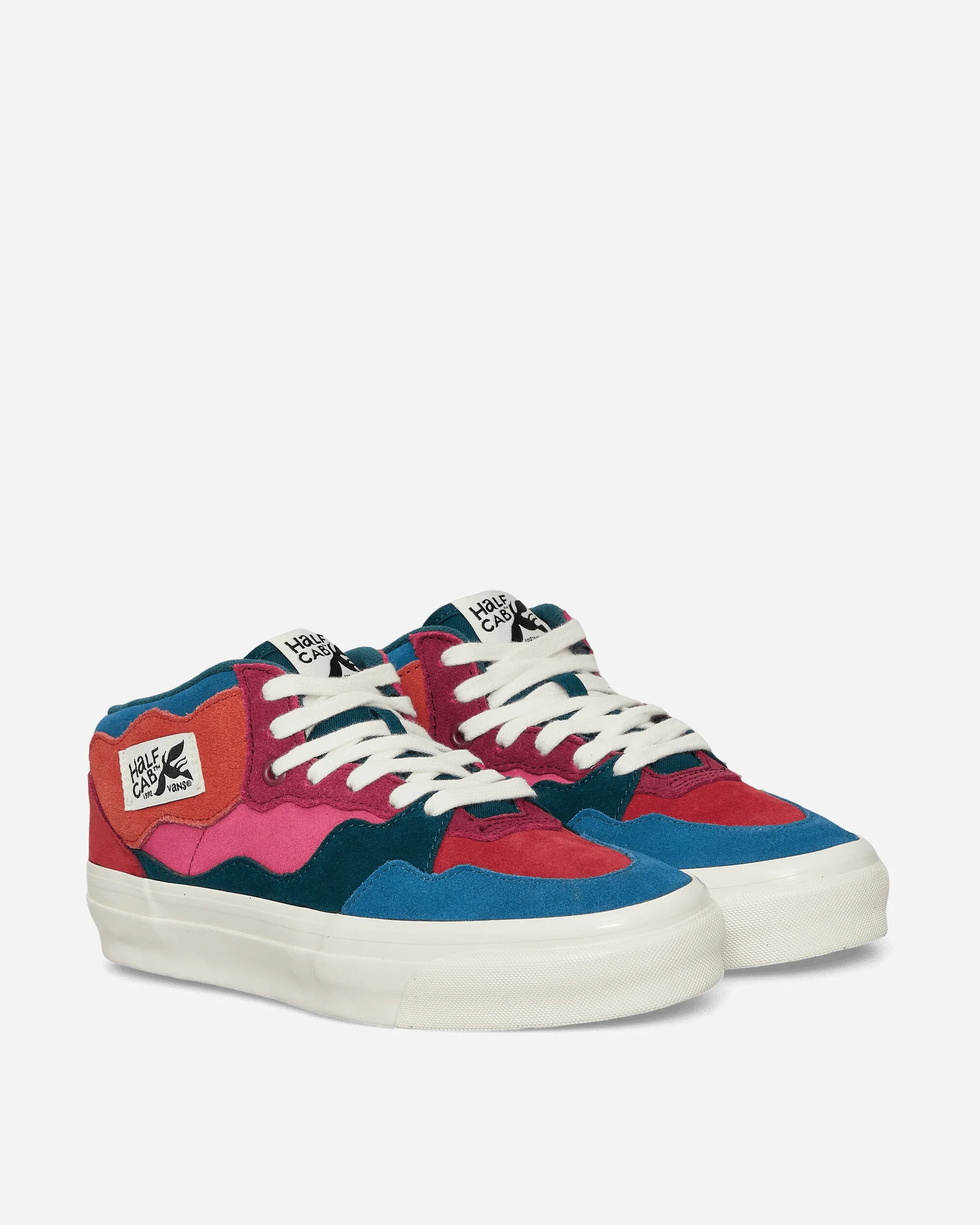 Parra Half Cab Suede Sneakers Multicolor Low Effort