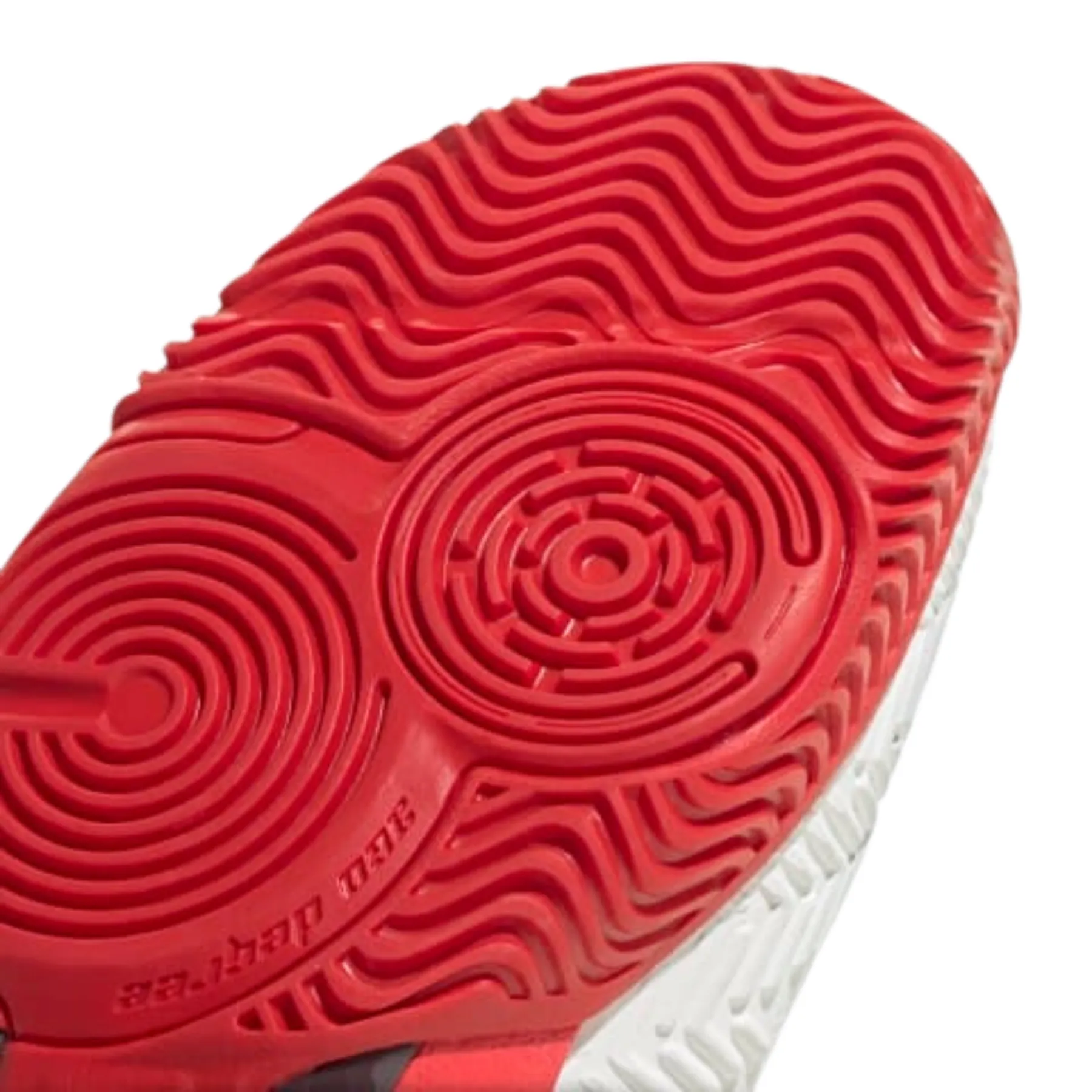 Adidas Barricade Kids Tennis Shoes - FTWWHT/CBLACK/LUCRED Speed Training Quick Wear