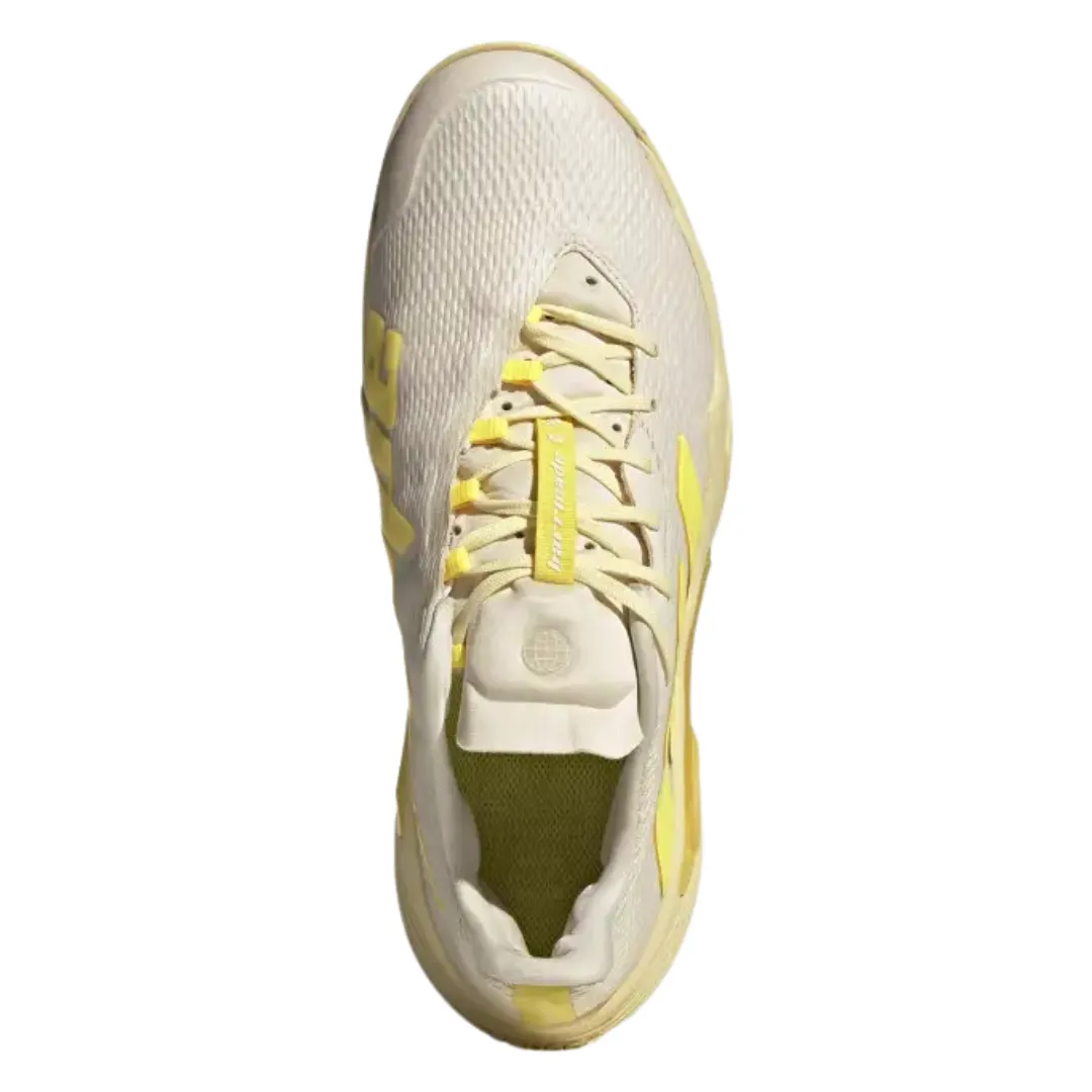 Speed Focus Adidas Barricade Men Tennis Shoes - Ecru Tint/ Beam Yellow/Almost Yellow