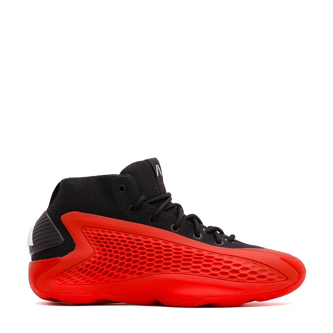 Adidas Basketball Kids Anthony Edwards 1 Pure Ruby (GS) IG6611 High Ankle Support Jump Support