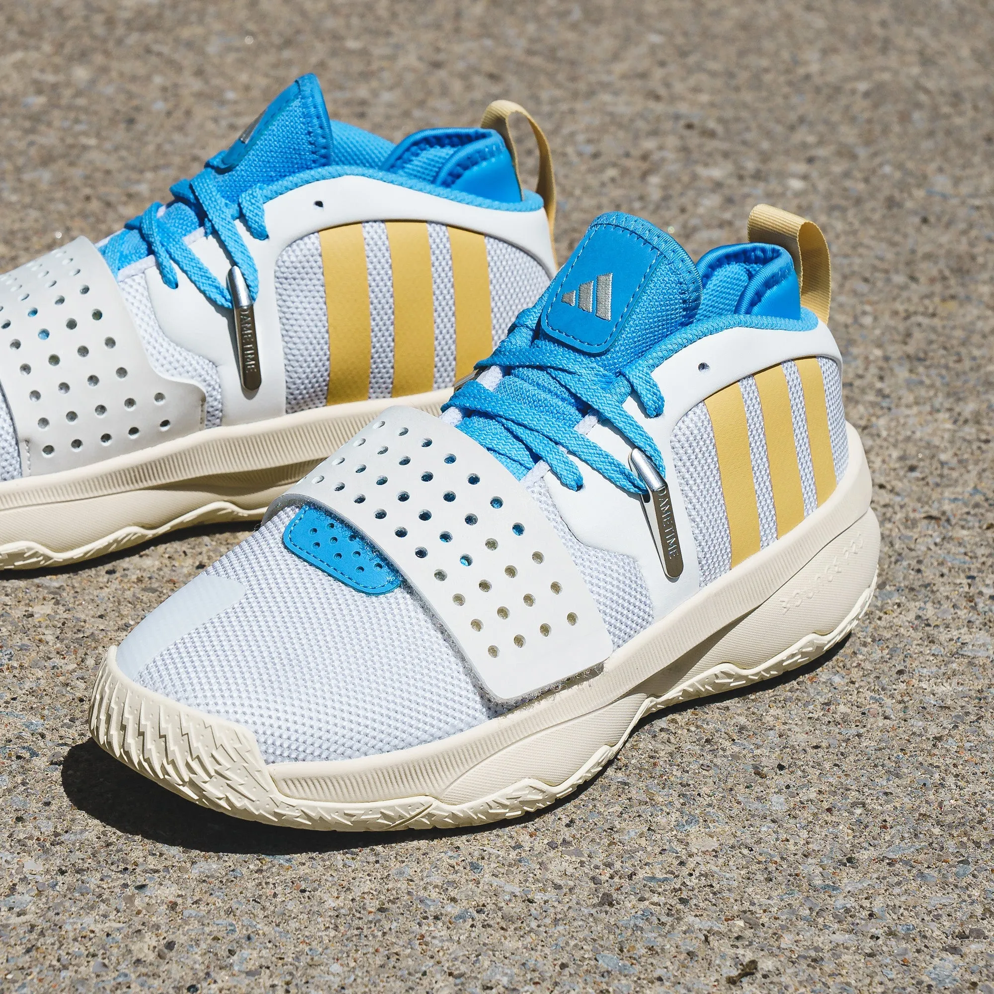 Adidas Basketball Men Dame 8 EXTPLY White IF1514 Dynamic Traction Grip Highquality