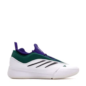 Adidas Basketball Men Dame 9 White Green IG6603 MidTopStyle TPU Outsole