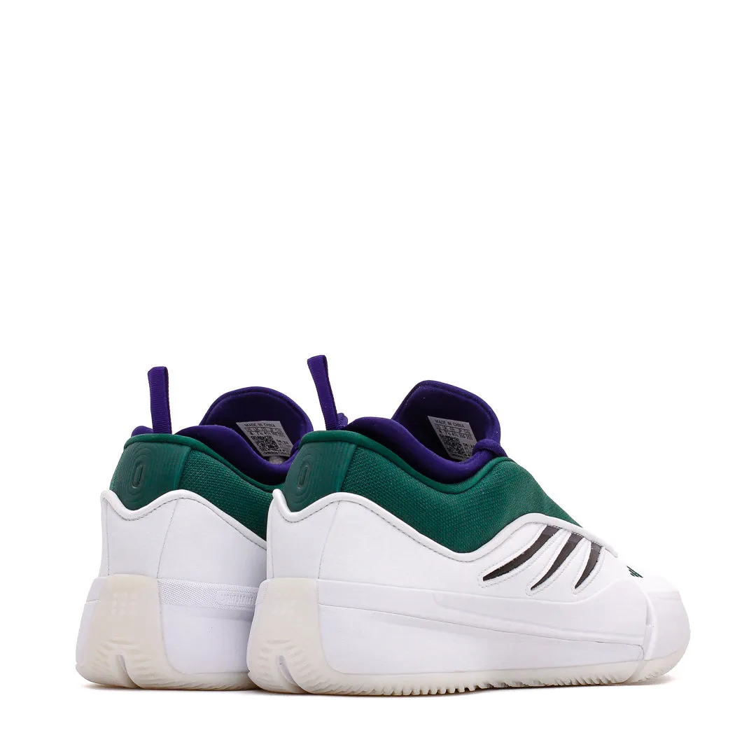 Vertical Leap Support Adidas Basketball Men Dame 9 White Green IG6603