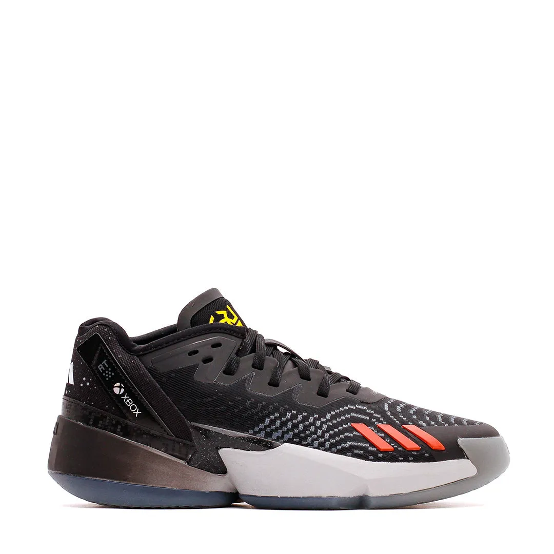 Fast Dribble Interlocking Treads Adidas Basketball Men D.O.N. Issue 4 Black HR0714