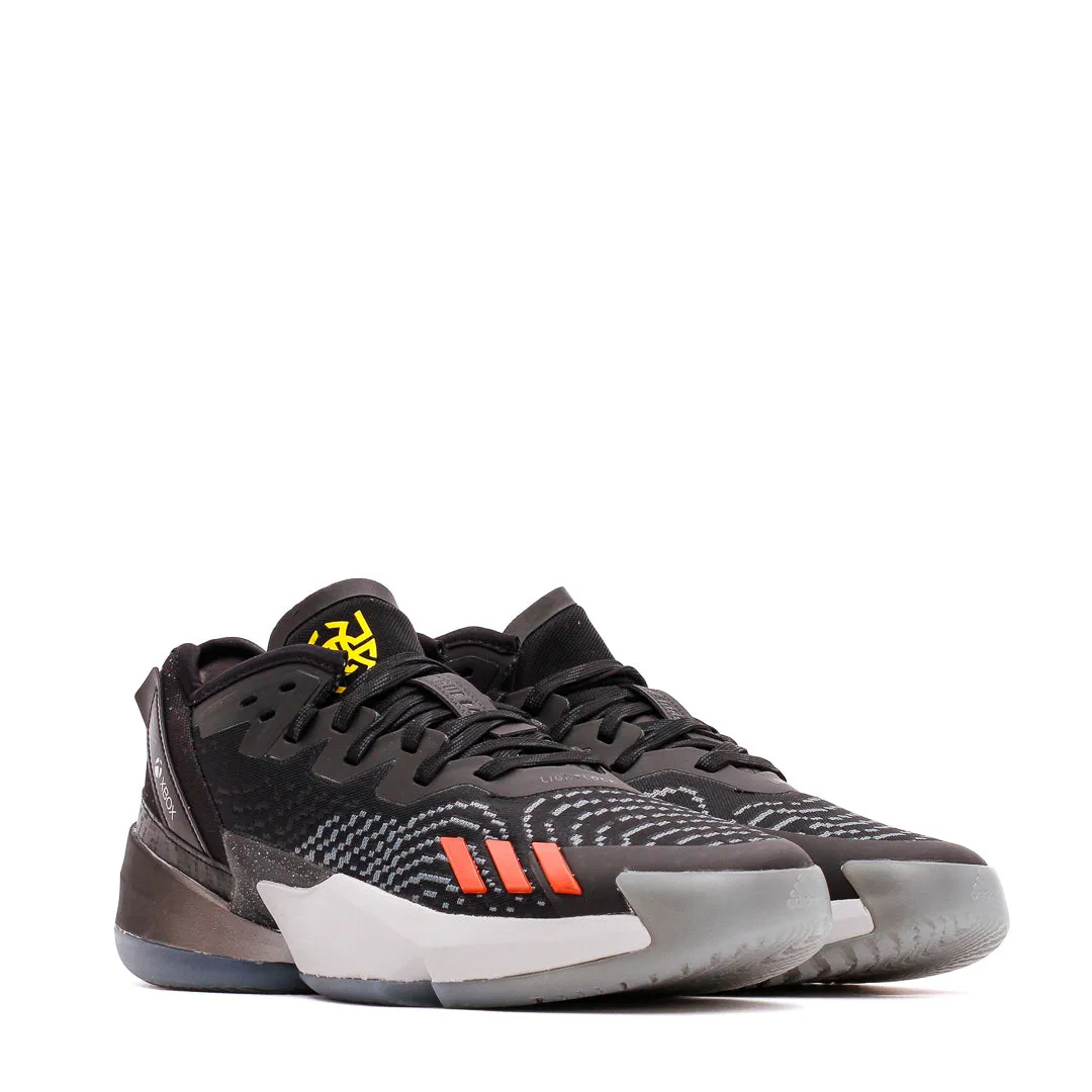 High Top Cushioning Non-Slip Design Adidas Basketball Men D.O.N. Issue 4 Black HR0714