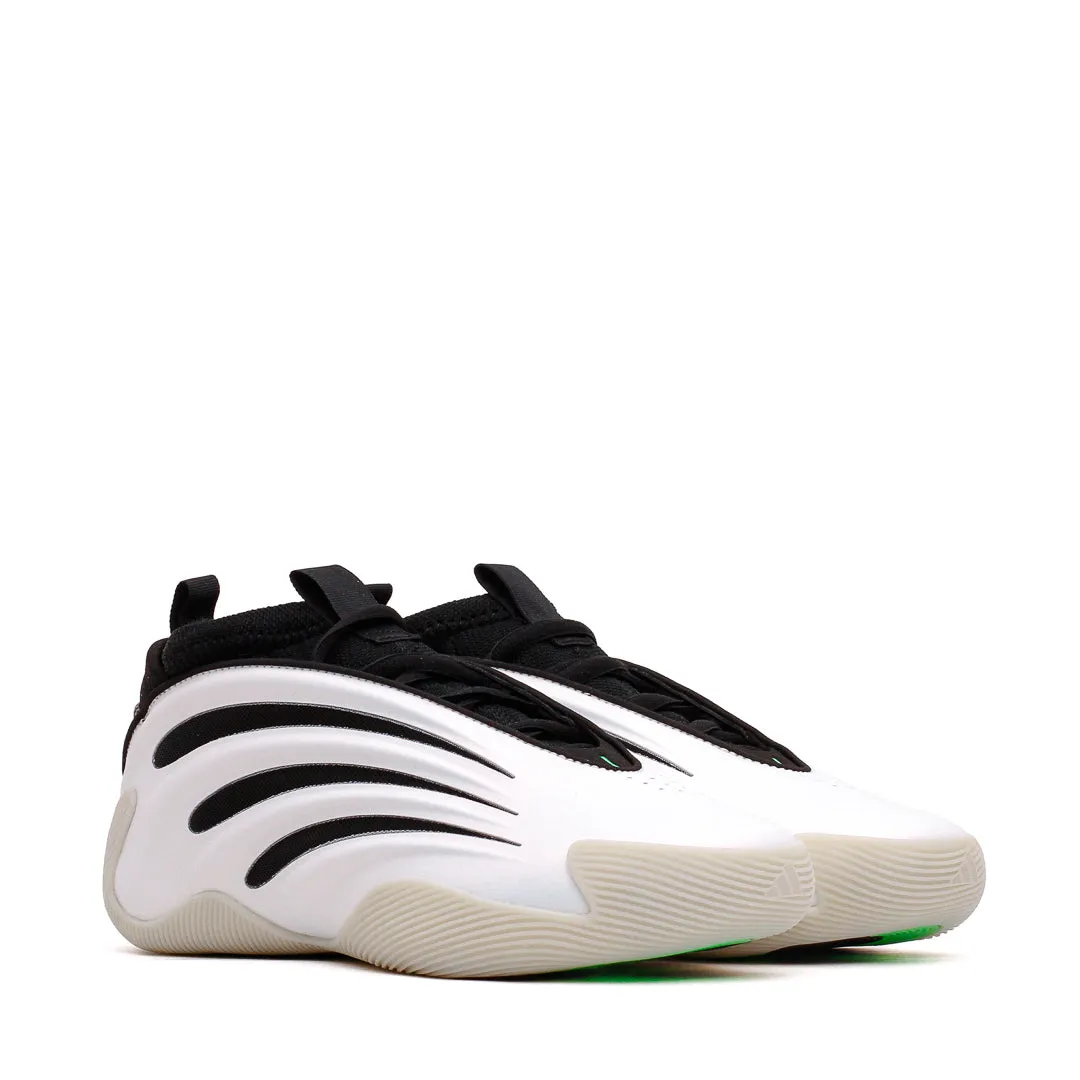 Midfoot Lock System Adidas Basketball Men Harden Volume 9 Cloud White Core Black JR2504