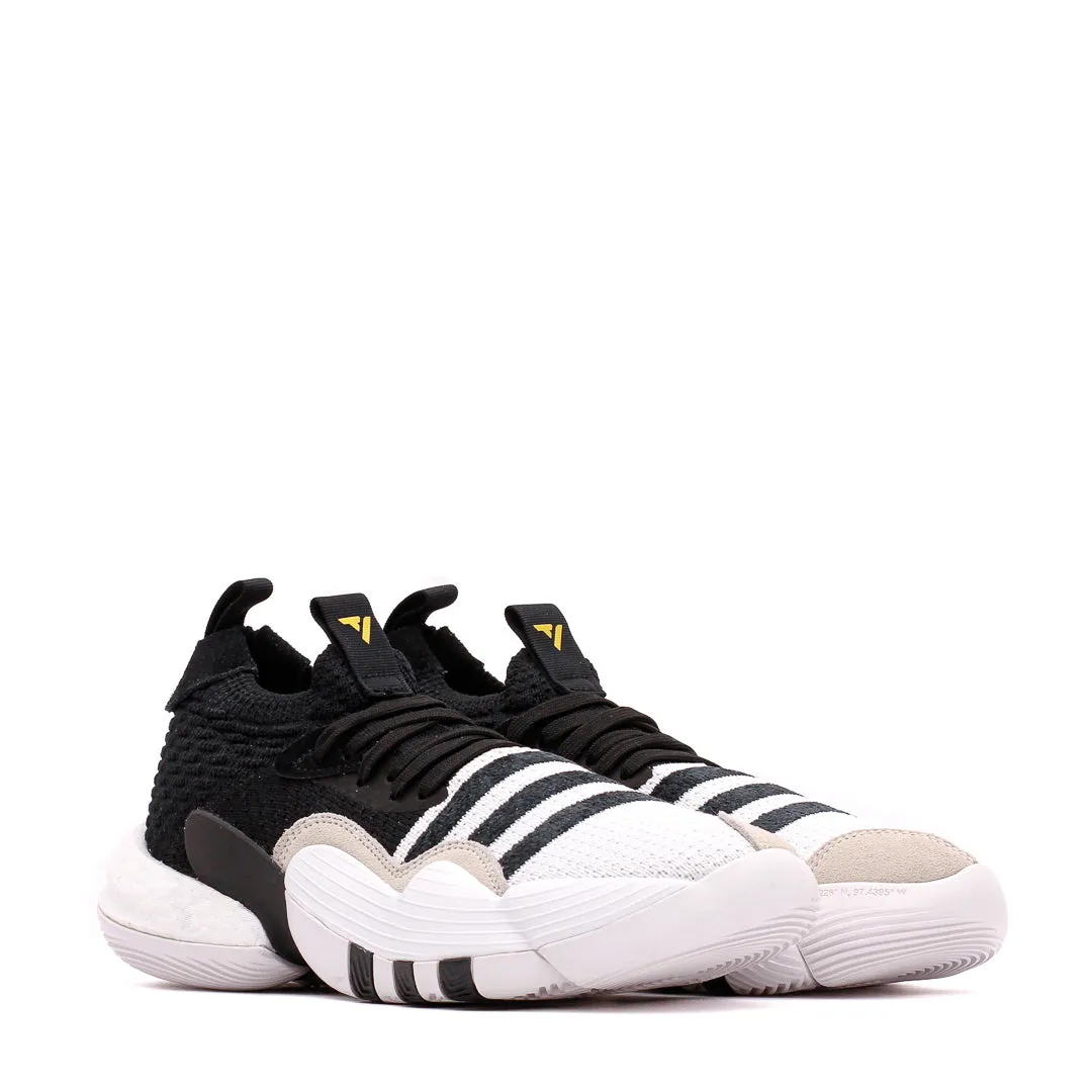 Adidas Basketball Men Trae Young 2 Black White H06477 Traction Wave Outsole Pattern