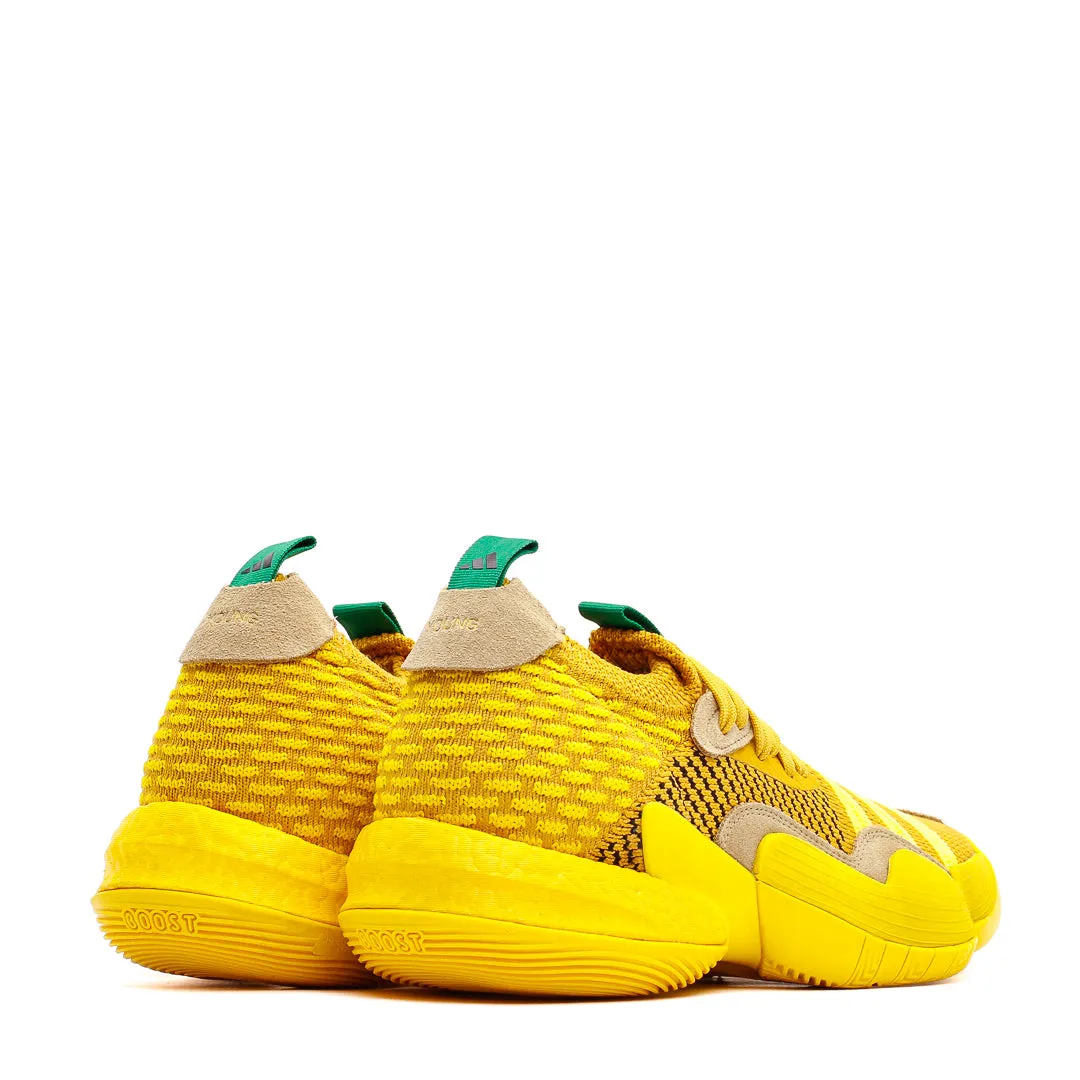 High Rebound Outsole Adidas Basketball Men Trae Young 2 Yellow IG4793