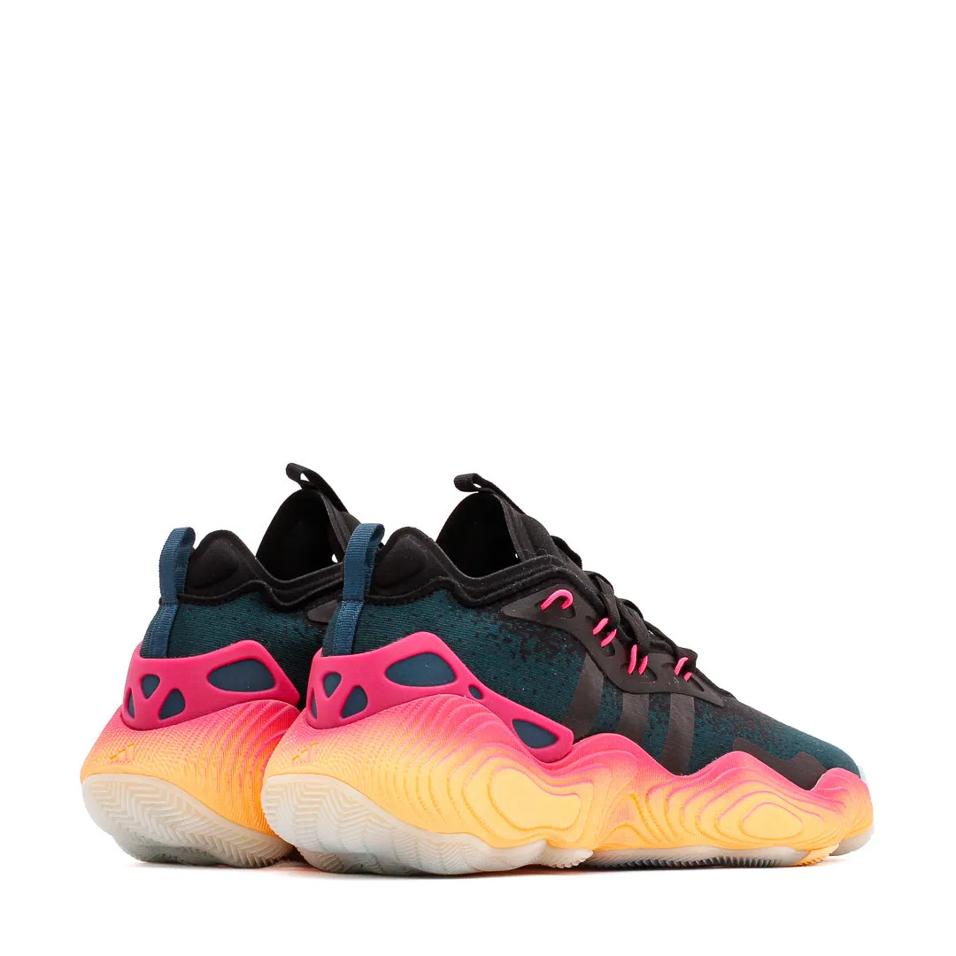 Ventilated Footbed Design Comfort Zone Adidas Basketball Men Trae Young 3 Core Black IE9303