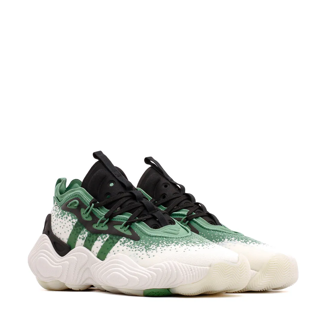 Comfort Straps Adidas Basketball Men Trae Young 3 White Green IE2703