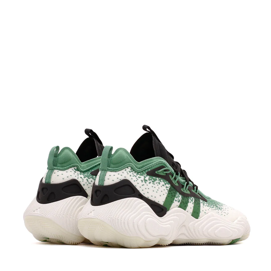 Compression Molded Midsole Swift Move Adidas Basketball Men Trae Young 3 White Green IE2703