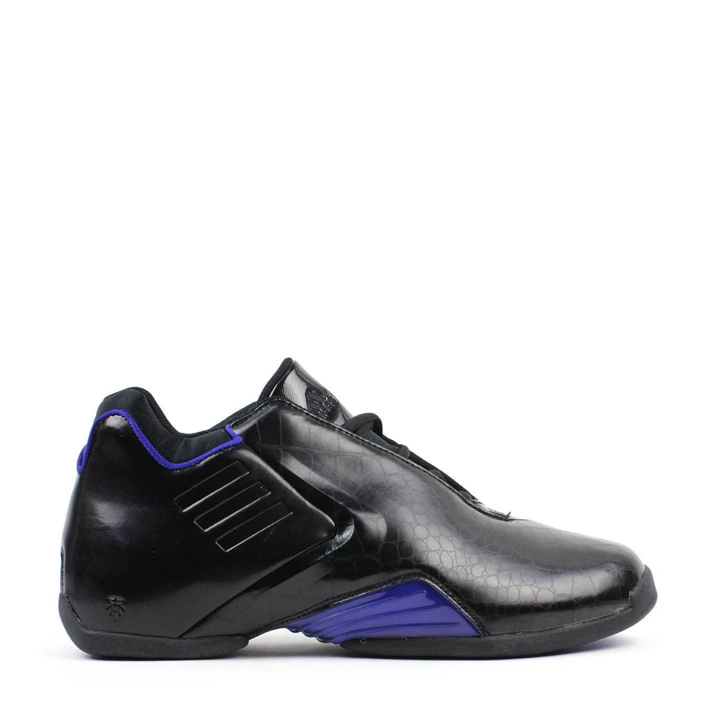 Multi Chamber Cushioning Sneakers Long Lasting Adidas Basketball Tmac 3 Retro Tracy McGrady Black Blue C75307