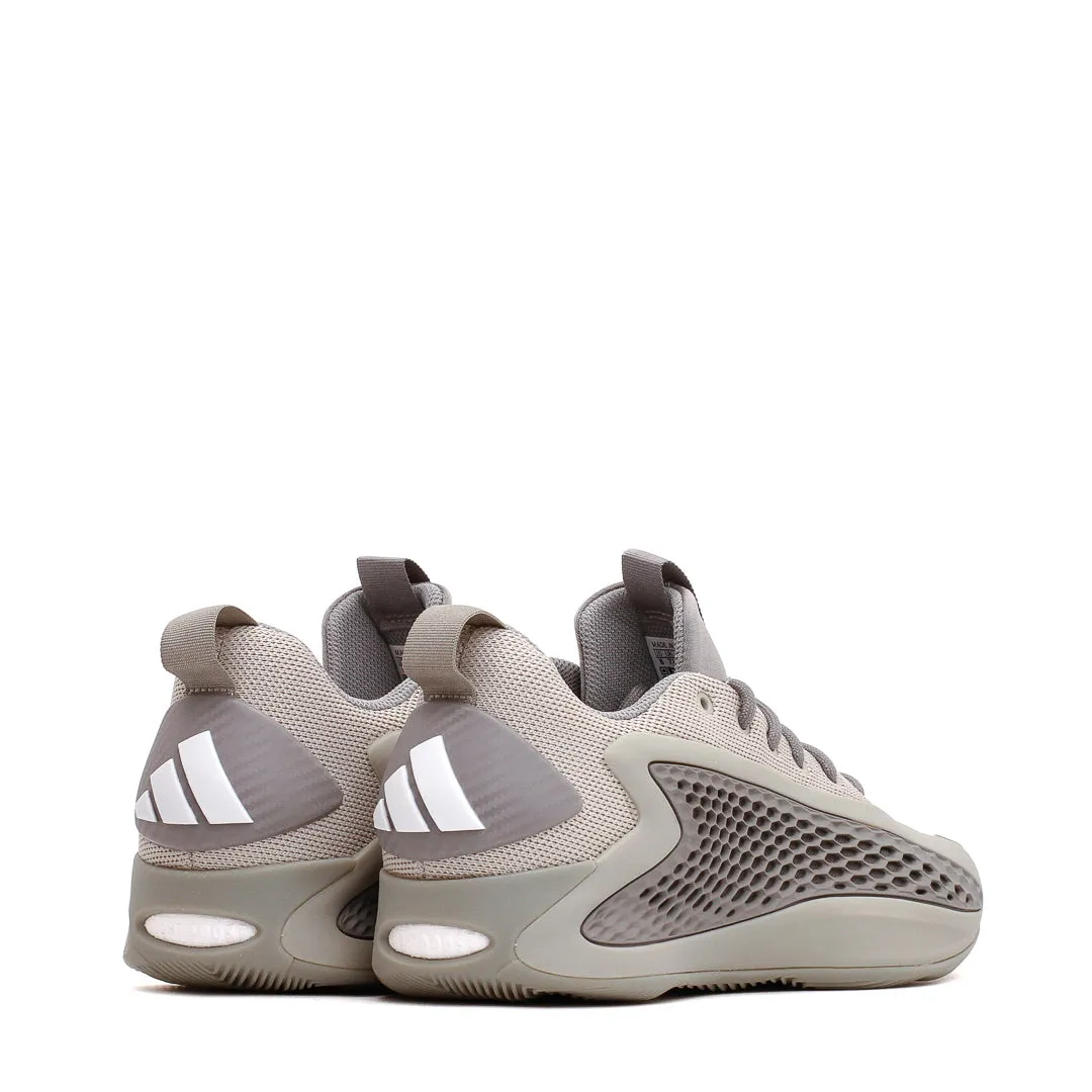 Workout Slip   On Adidas Basketball Unisex Anthony Edwards 1 Low Metallic Grey JS1775